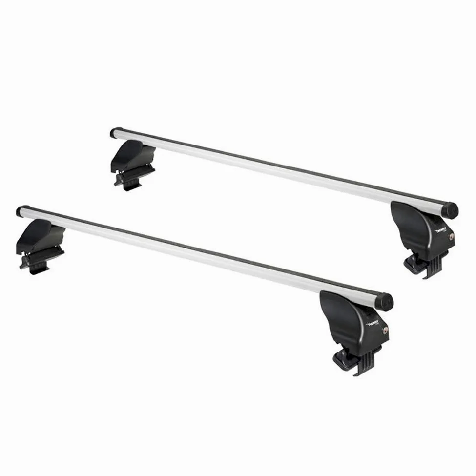Twinny Load Juego de Barras de Techo de Aluminio A02 Semi Ajuste (para Coches sin Barras longitudinales)