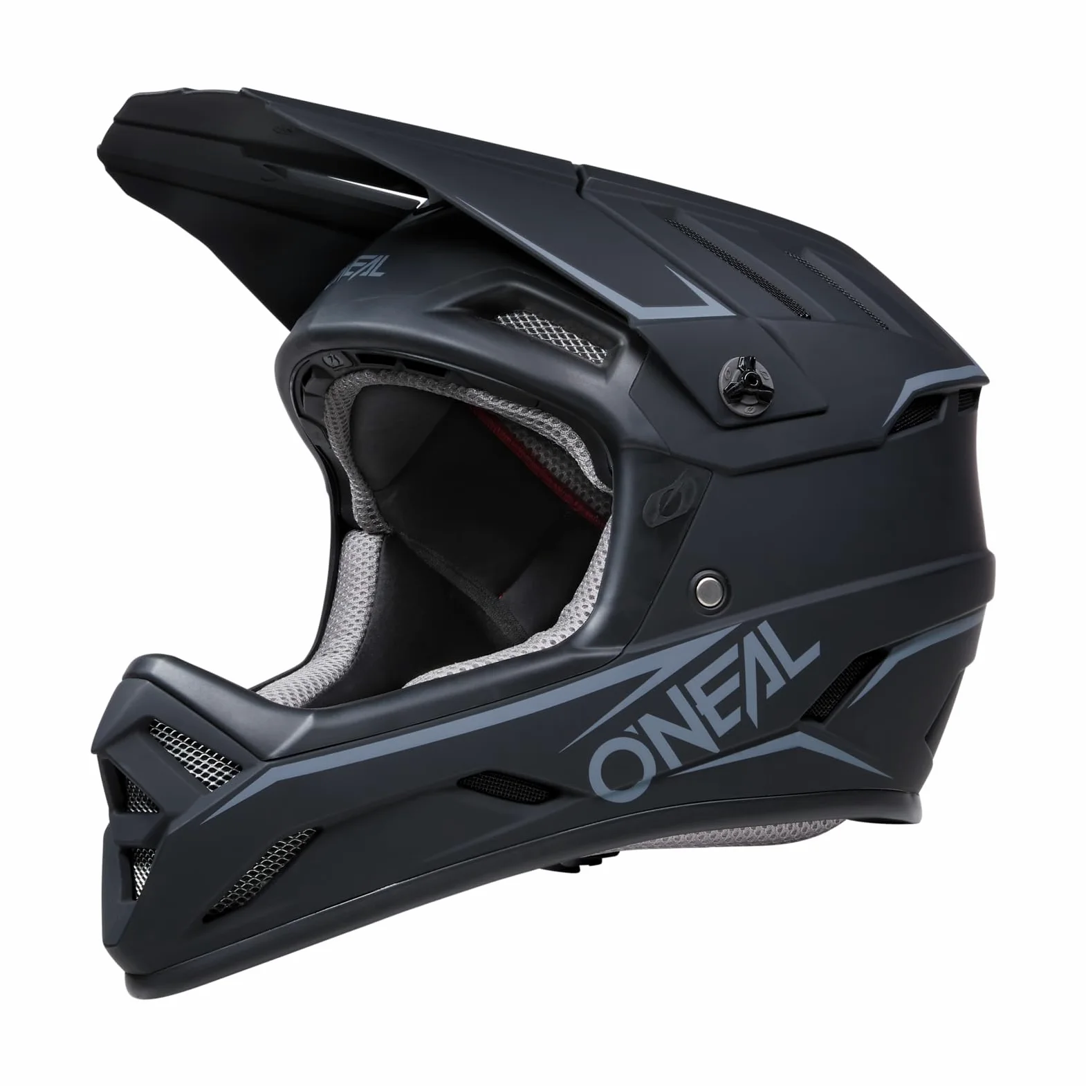 O'NEAL | Casco de bicicleta de montaña | MTB Downhill | Según norma de seguridad EN1078, aberturas de ventilación para flujo de aire y refrigeración, carcasa exterior de ABS | Casco Backflip Solid | Adulto
