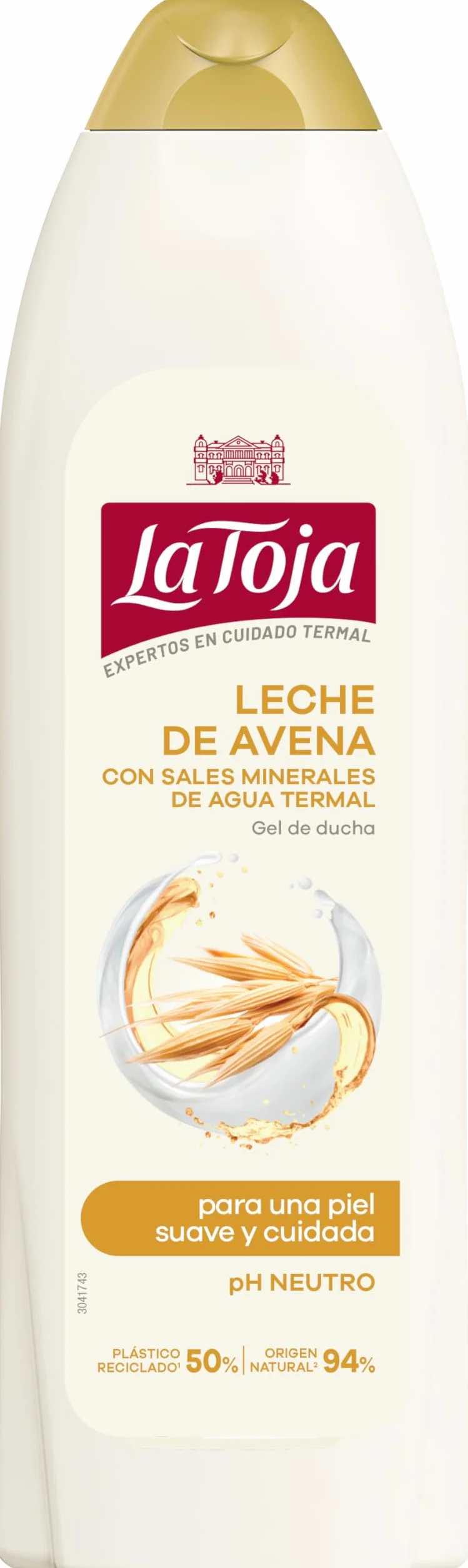 La Toja Gel de Ducha Leche de Avena 600 ml