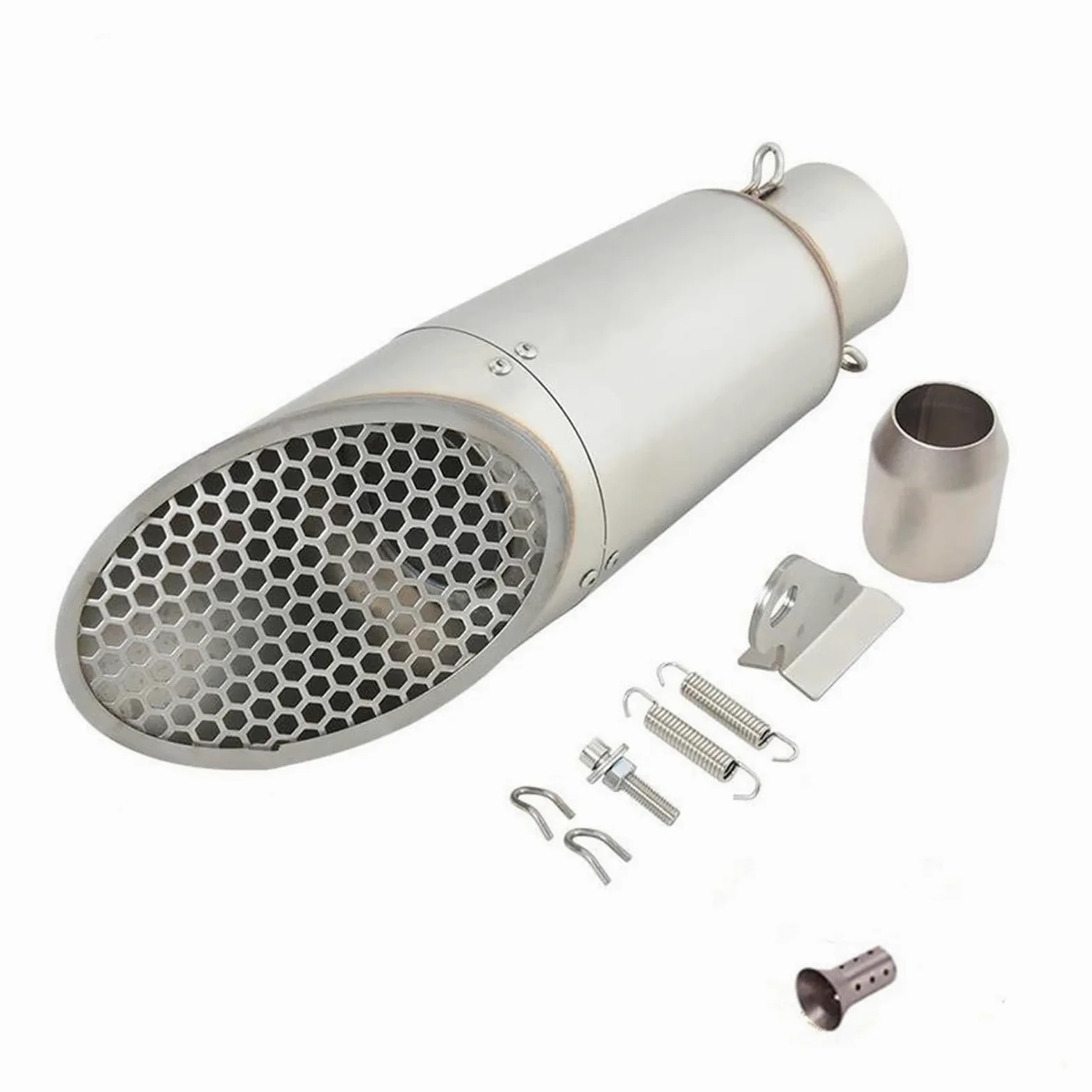 Eliminador de ruido Silenciador De Escape 51 Mm Motocicleta Para CBR1000RR Con Rejilla Y DB Killer(A)