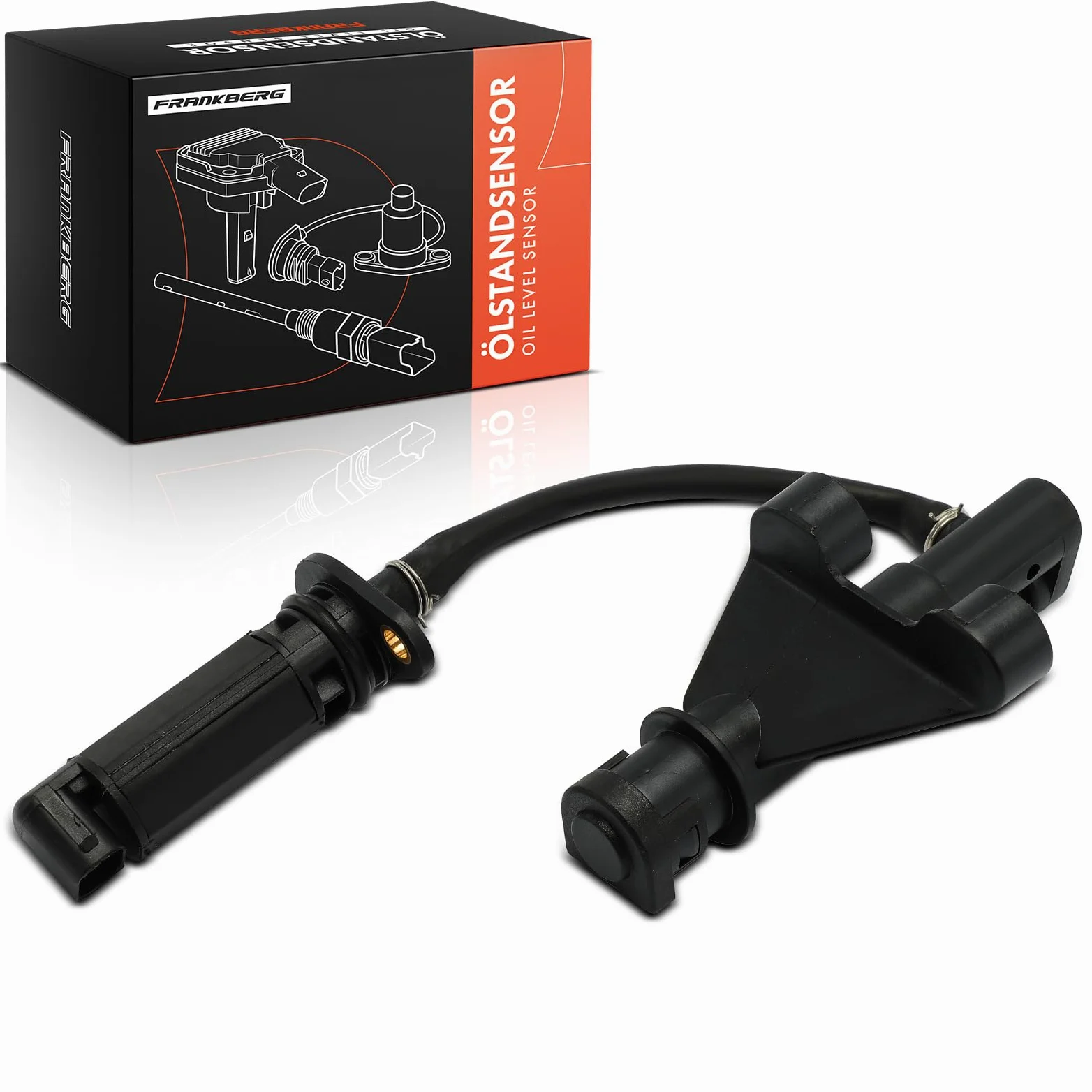 Frankberg Sensor de nivel de aceite 0061532728 | Compatible con: Clase C Modelo T S203, Clase C W202, Clase E Modelo T S211, Clase E W211, CLK C208, Clase E W210