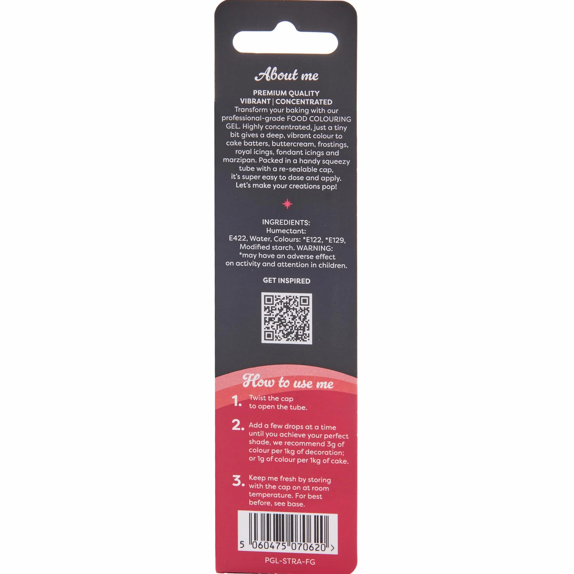 Rainbow Dust ProGel Colorante Alimentario Profesional Fresa 25g