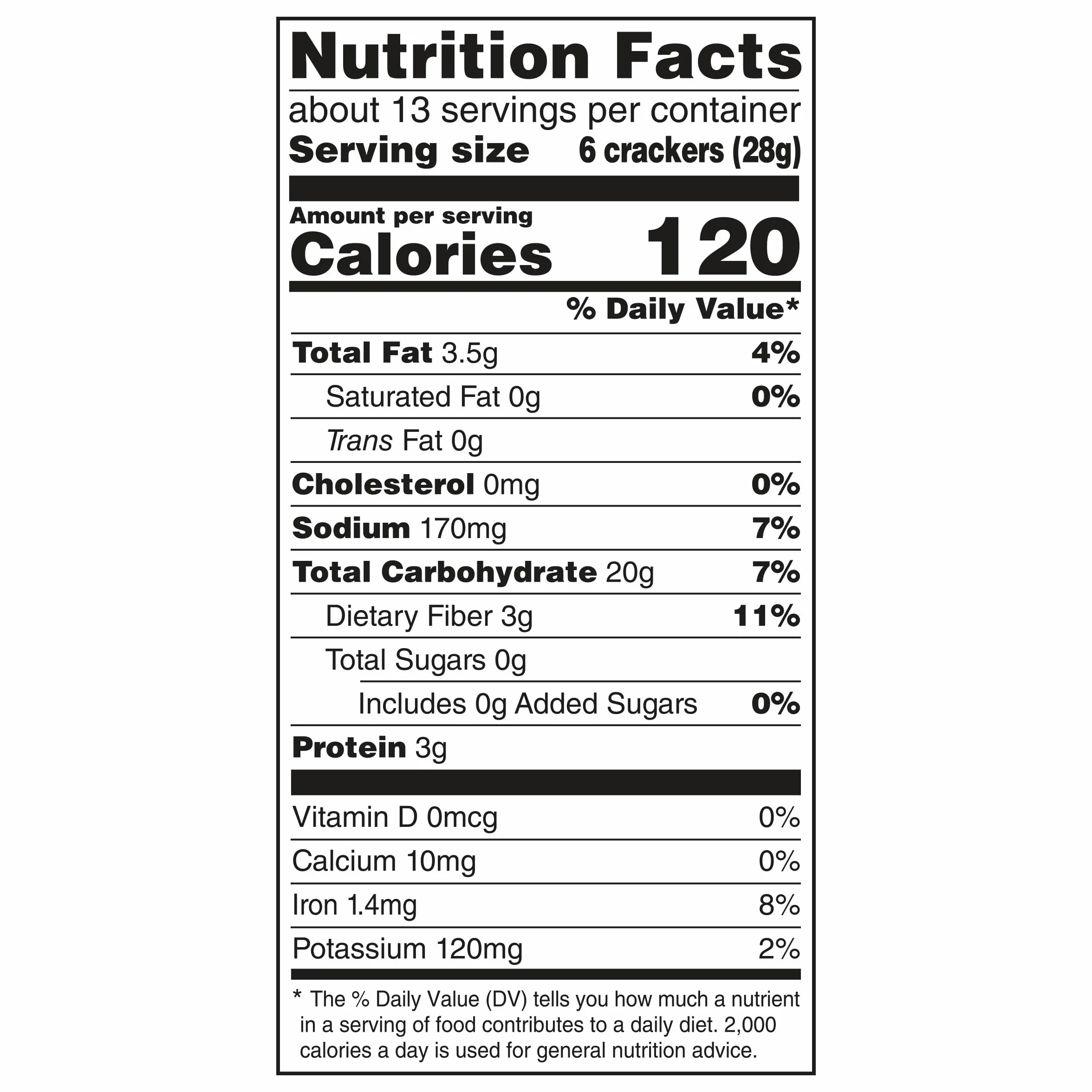 Original Whole Grain Wheat Crackers, Vegan, Family Size, 12.5 oz