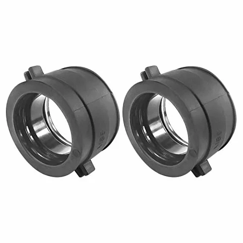 Adaptador de interfaz del colector de la ingesta de carburador para Honda Shadow VT600 VT750 Transalp XL600V XL650V DEAUVILLE NT 650 NTV600 NTV650 Tubo de admisión (Color : 2 Pieces)