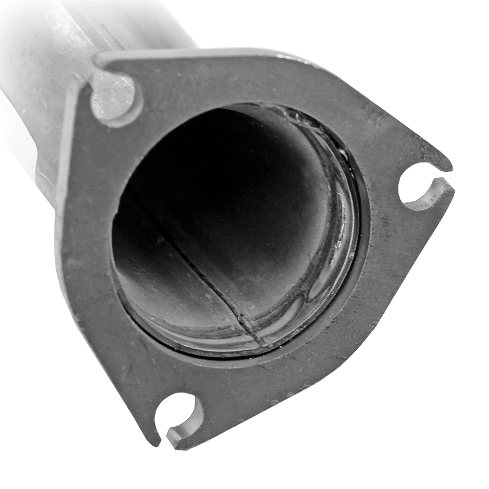 1x Tubo de escape con material de montaje 1 conector de tubo de