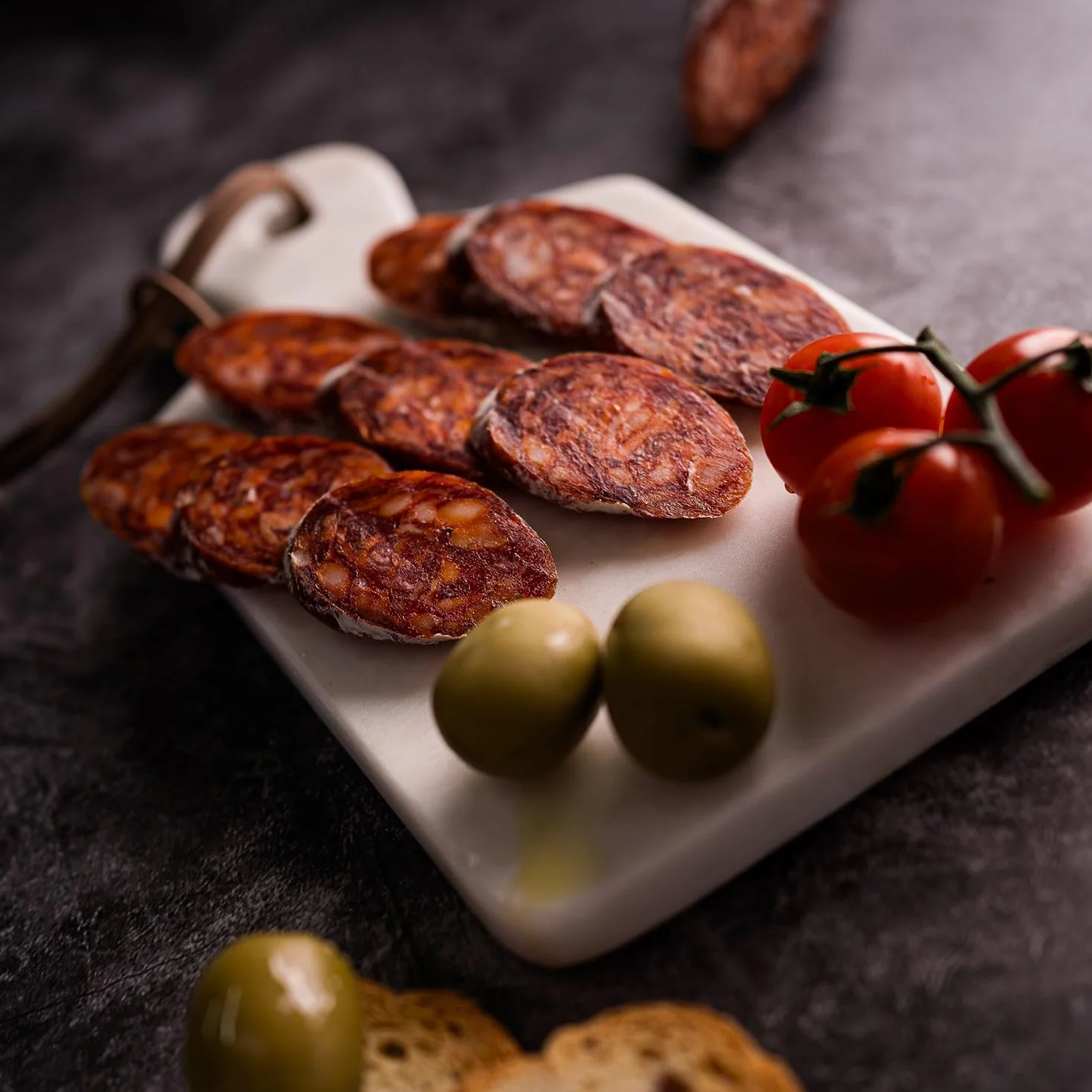Chorizo Ibérico de Bellota, 10 Sobres, 100 g, Caja Regalo