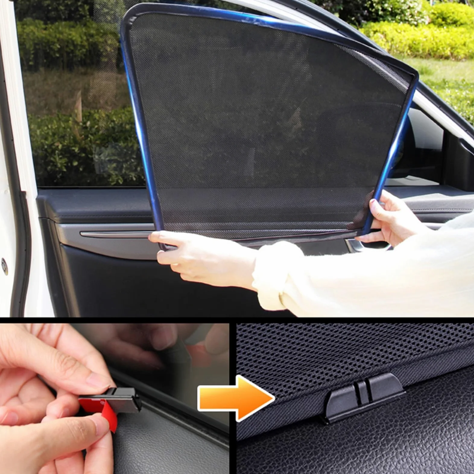 Parasol Ventana Coche Para MG4 para eléctrico para EV para MULAND 2022-2025 parasol parabrisas coche parasol para ventana delantera visera parasol parasol aislamiento térmico Sombrilla Paraguas Coche