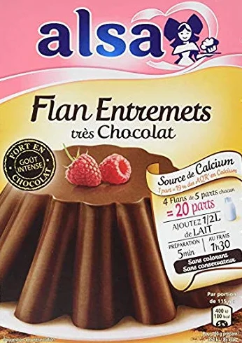 Preparación en blanco entremets Alsa muy chocolate 232 g
