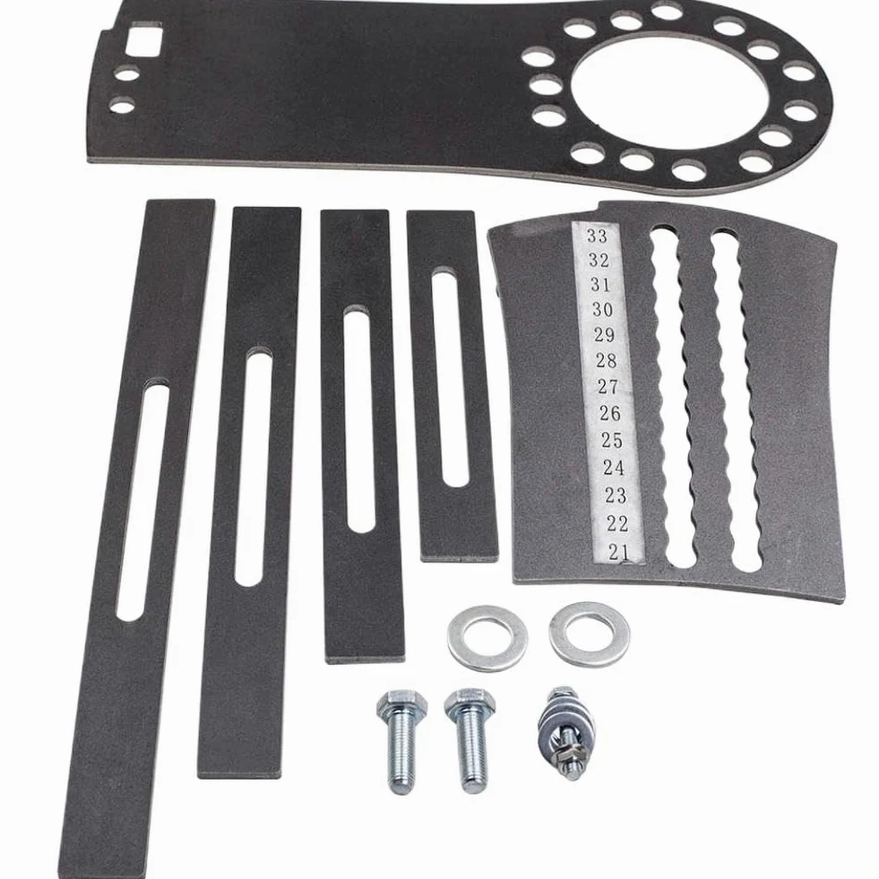 Medidor de Herramienta de medición de combinación de neumáticos de Rueda Compatible con bujes 5x4,5 5x4,75 y 5x5