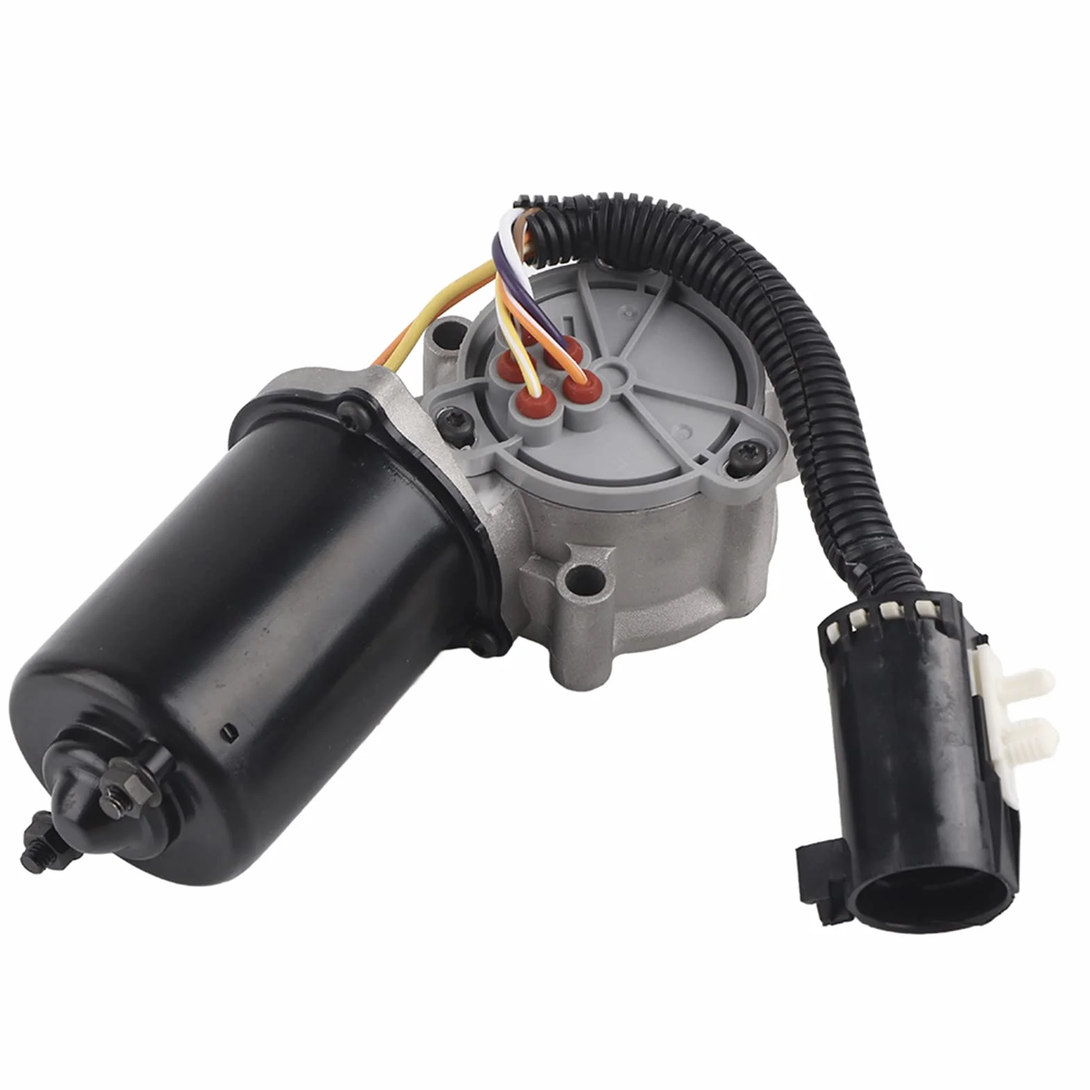 Motor de cambio de carcasa de transferencia, caja de transferencia de motor de engranaje, caja de transferencia Actuador de motor de cambio de aluminio para transmisión
