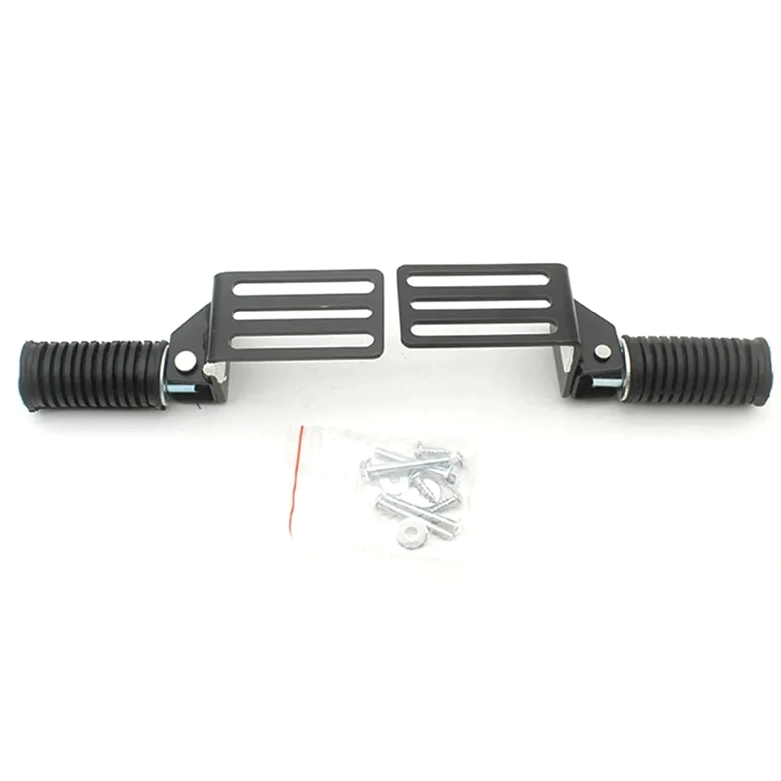 reposapiés plegables para 2Pcs Foldable Motorcycle Pedal Footstep | 2Pcs Foldable Motorcycle Pedal Footstep Anti-Slip Hanging Step Aluminum Alloy