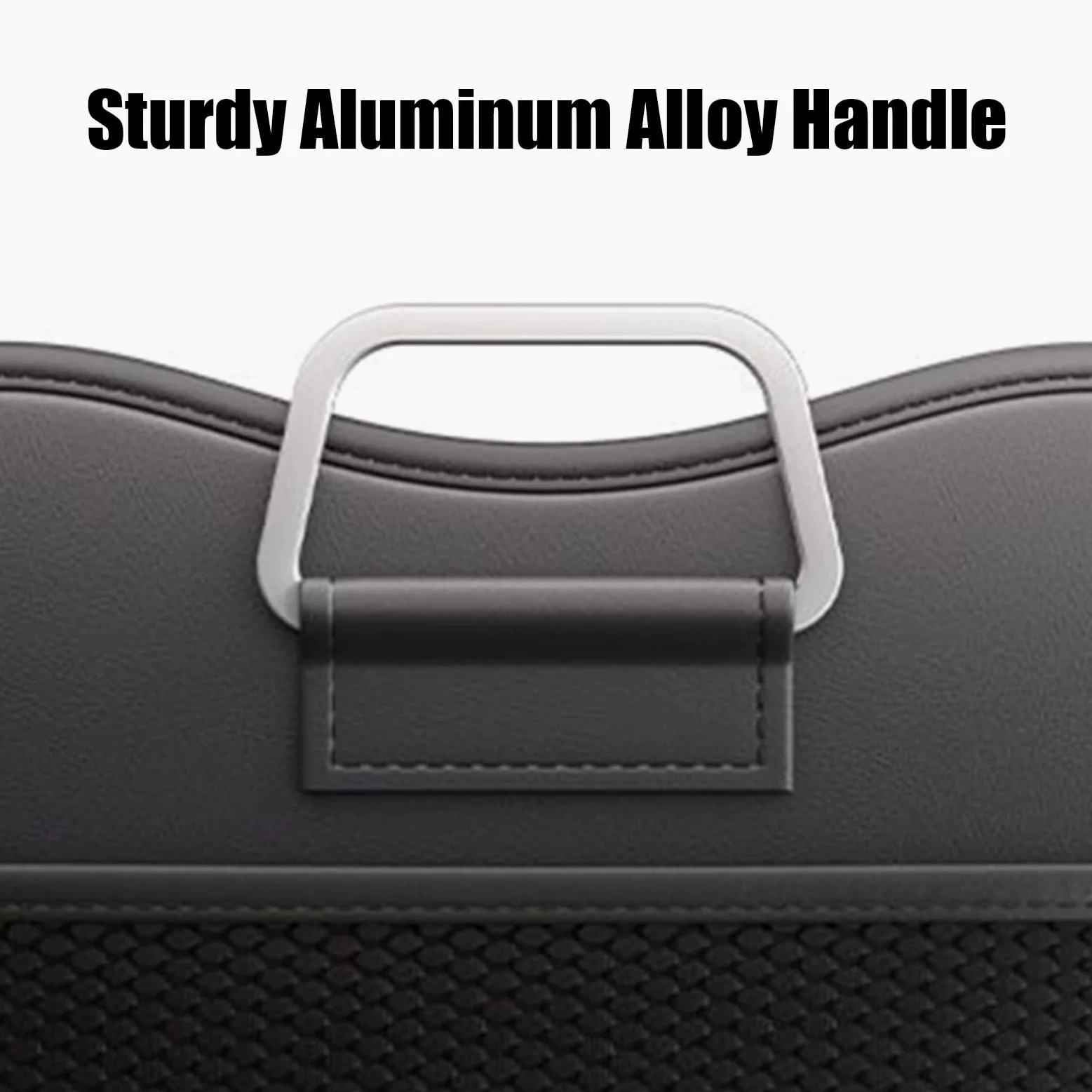 Organizador de maletero para SUV, de almacenamiento para maletero | organizador de carga, de almacenamiento plegable grande, accesorios de vehículo para asiento trasero, RV, camión, automó