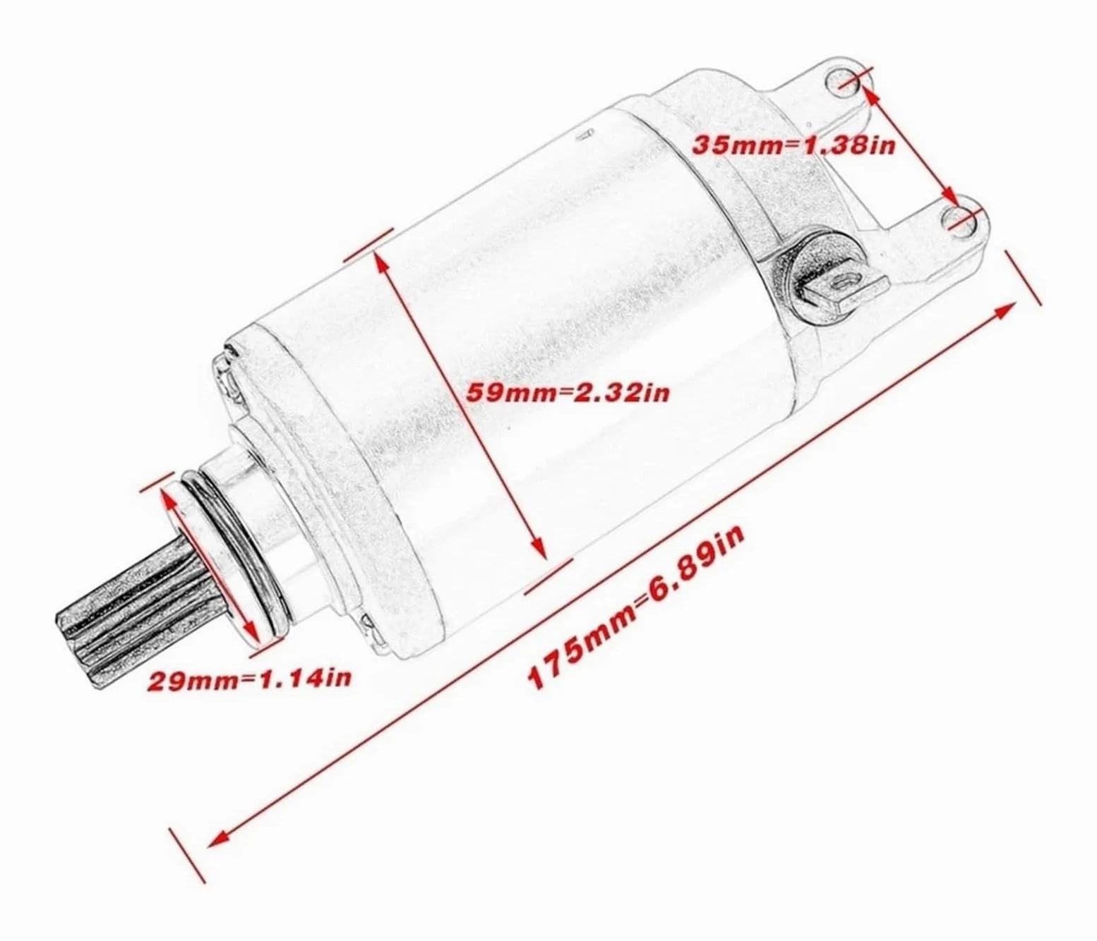 Motor Generador para Suz&uki GSF 250 N/ZM/P/NP/ZP/R/NR Bandit GJ74A 1992-1996 GSF250 VS/S 1997-2000 Motor De Arranque 31100-11D00-000