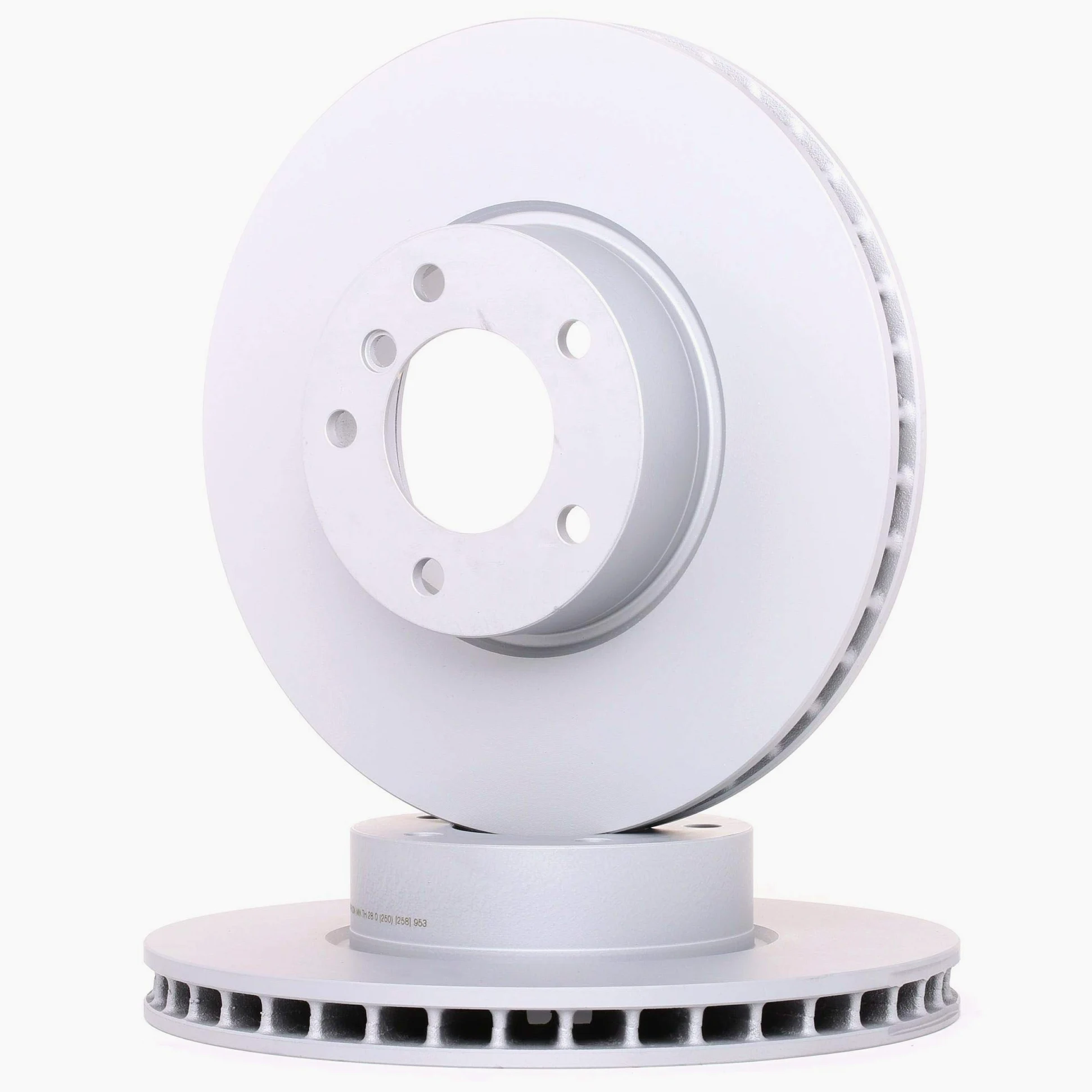 2x BOSCH Disco de freno Delantero Ø324mm Altura: 73,8mm Espesor: 30mm Corona de Agujeros - Ø: 120mm ventilado 0 986 478 024