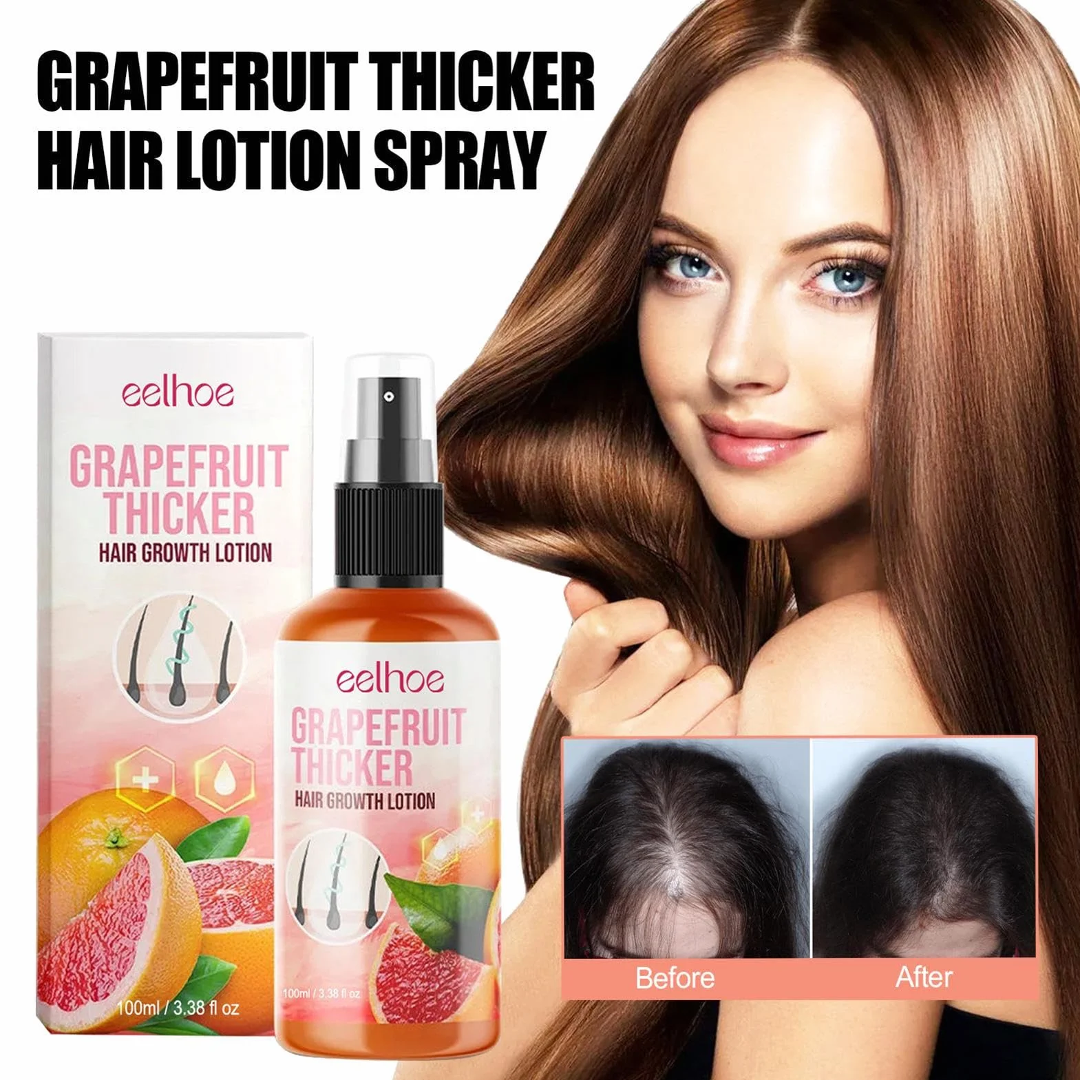 Zankie spray texturizante para el cabello volumen frutas naturales fragancia