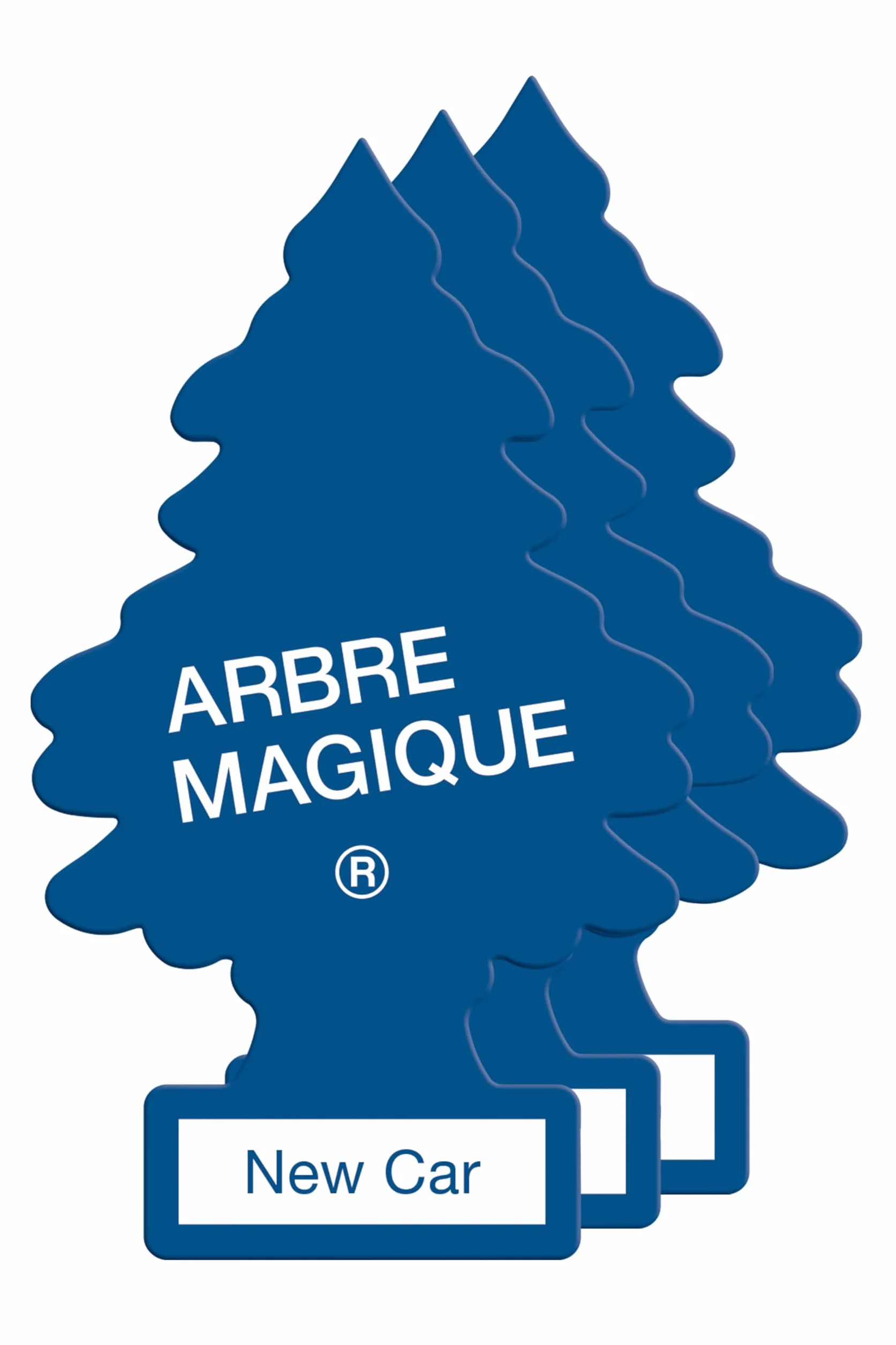 Kit de 3 Perfumadores Ambientadores Pino New Car Arbre Magique® Super Aroma de Larga Duración para Coche, Casa, Oficina, etc.