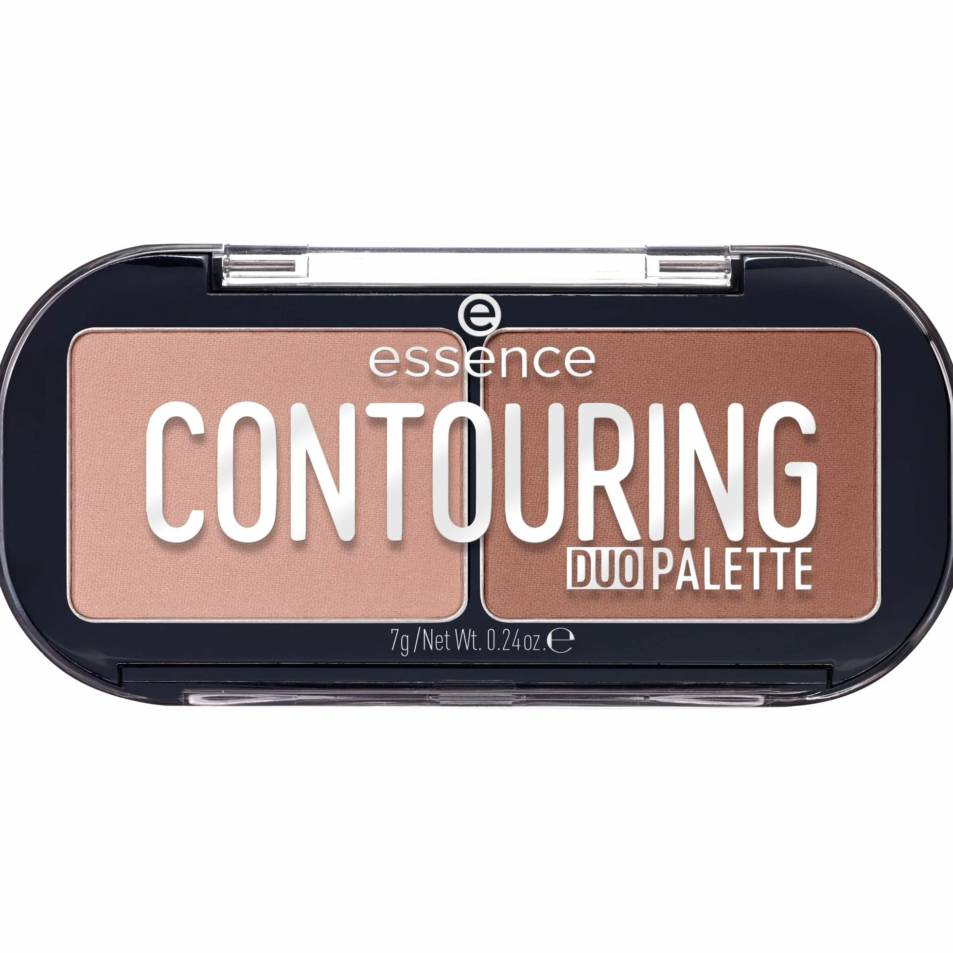 essence CONTOURING DUO paleta dúo para contouring mate 7g