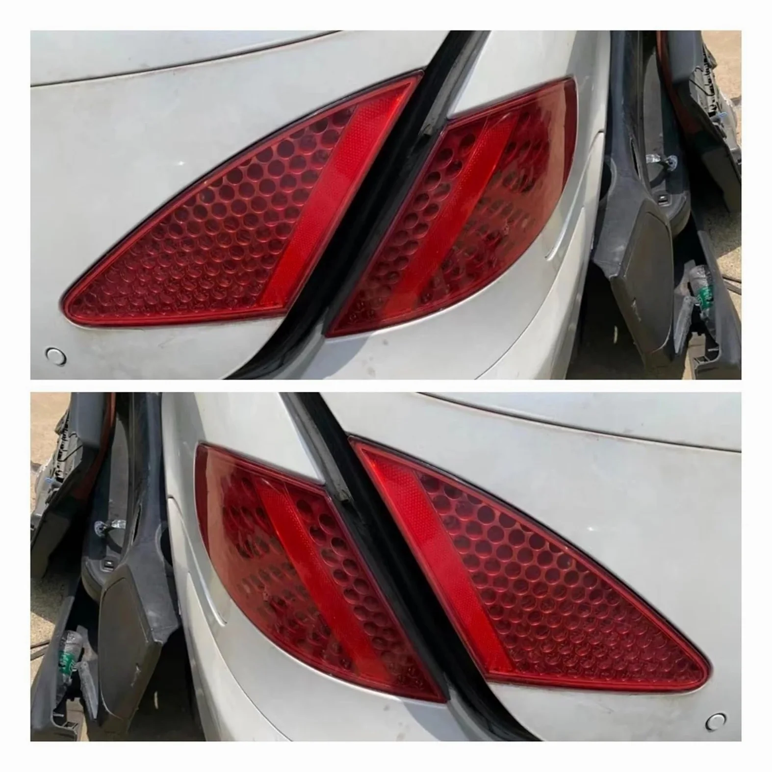 Piloto Trasero para Peugeot 307CC Led Luz Trasera Interior Montaje Derecha E Izquierda Lámpara De Freno Trasero Luz De Respaldo Señal De Giro Accesorios De Coche Después Luces Traseras(Left)