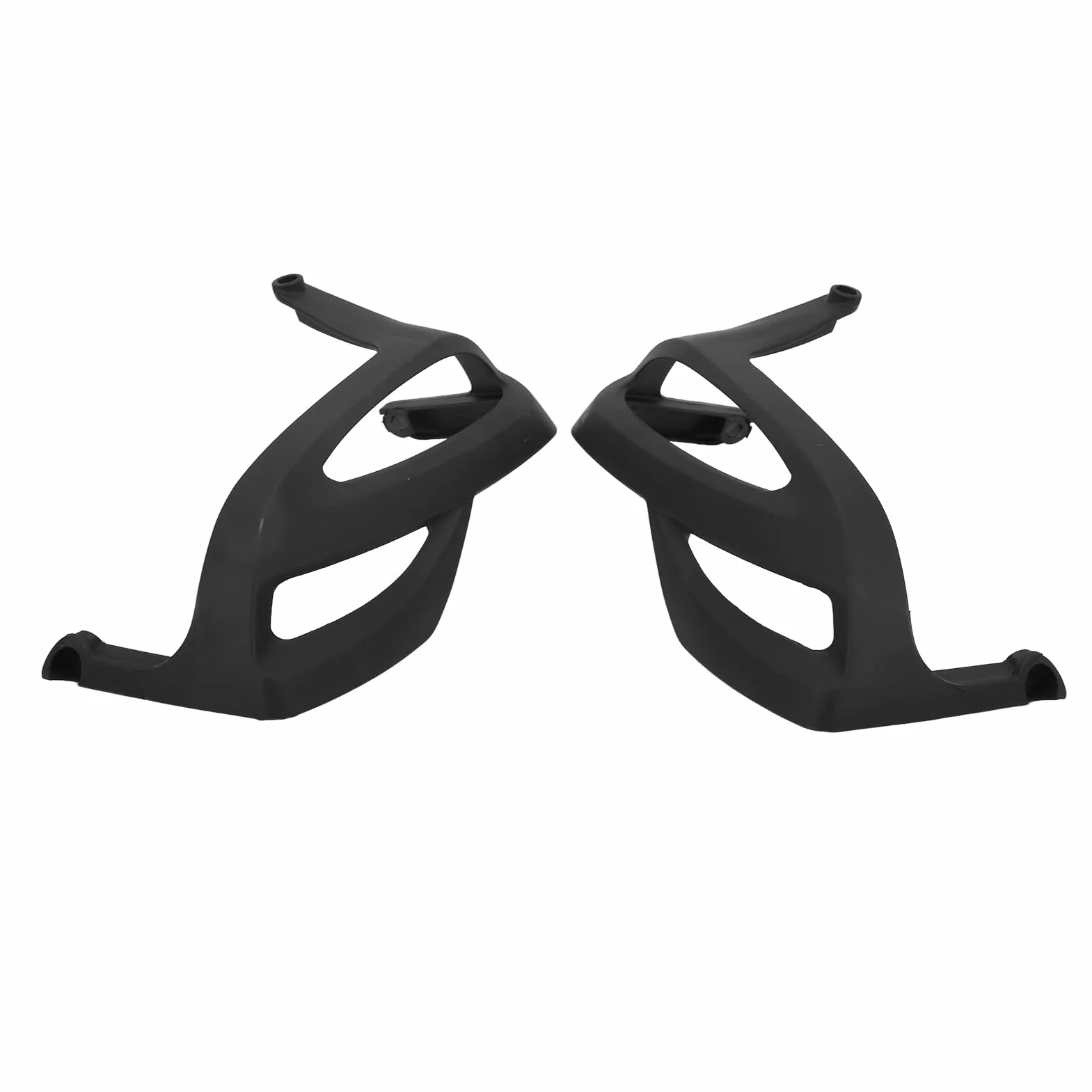 KIMISS Protector de Cilindro de Motor de Motocicleta 2 Piezas, Protector de Motor de Cilindro Negro ABS de Repuesto para R1200GS 2004-2008