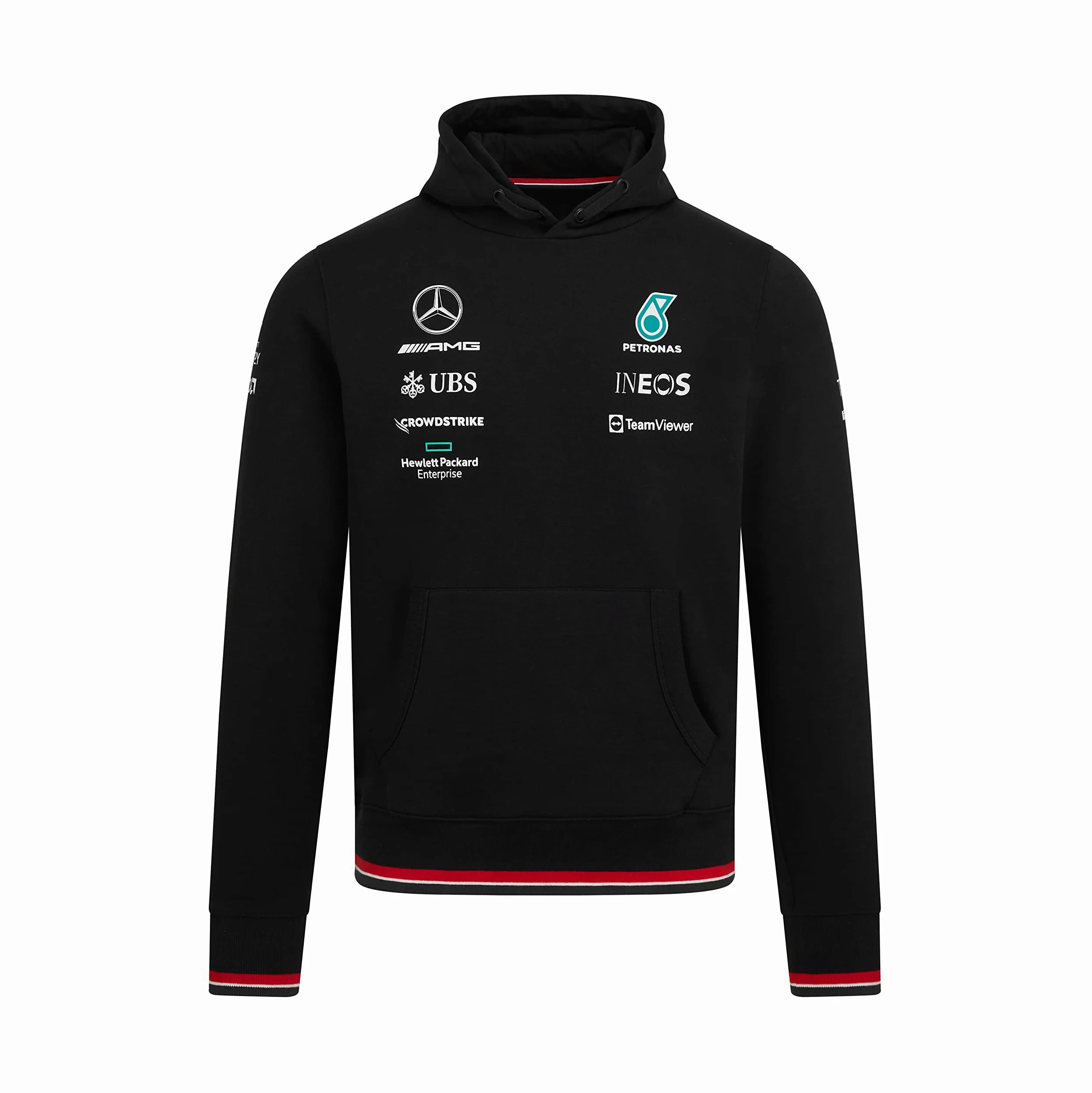 Mercedes AMG Petronas Formula One Team - Sudadera con Capucha Oficial de la Fórmula 1, colección 2022 Team