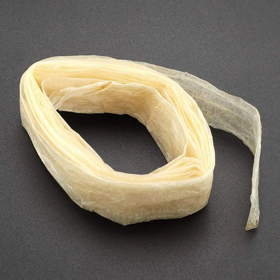 Fdit Funda de salchichas de secado comestible estilo cantonés para jamón casero accesorios cocina MÚLTIPLE ENVASE