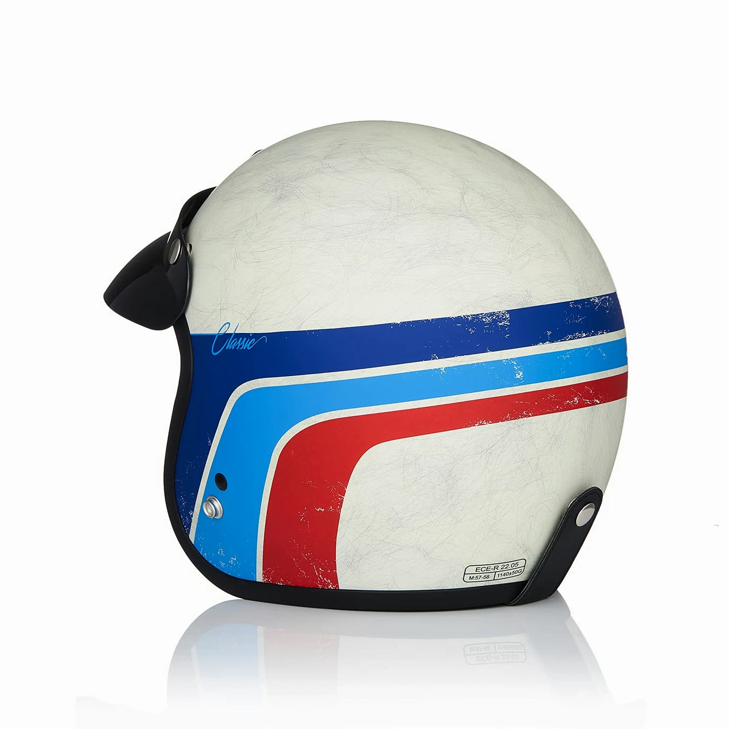 ORIGINE Casco Moto Jet Vintage Casco Moto Abierto Scooter Retro Homologado ECE