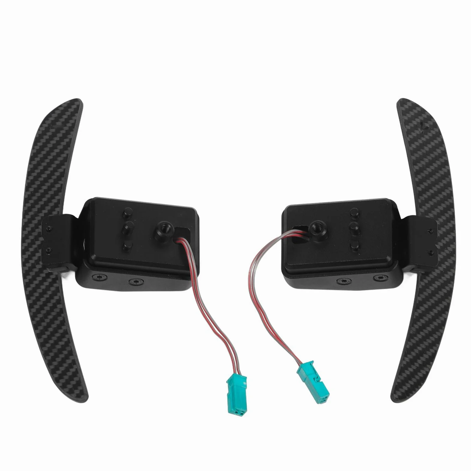 Leva de de Volante Magnética Fibra de Carbono 14cm | Extensiones de palanca de cambios, aleación de metal y fibra de carbono, de marchas interior, ajuste para vehículos G42