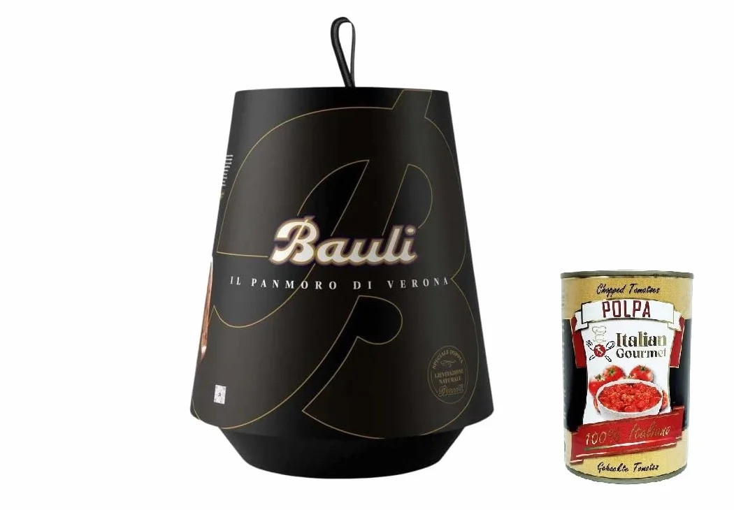 Bauli PanMoro di Verona Pandoro cacao chispas chocolate 1 kg polpa italiana gourmet 400 g