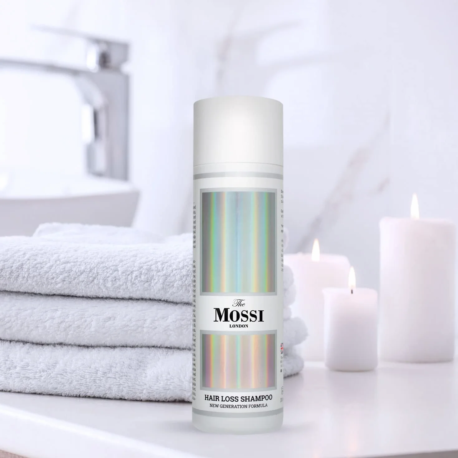The Mossi London Hair Loss Shampoo for Thinning Hair Growth 6.7 Fl Oz (200 ml)