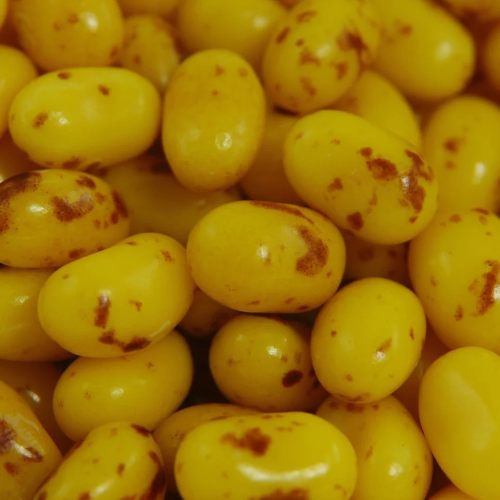 Jelly Belly Beans, Caramelos masticables sabor a plátano, Bolsa 1 Kg