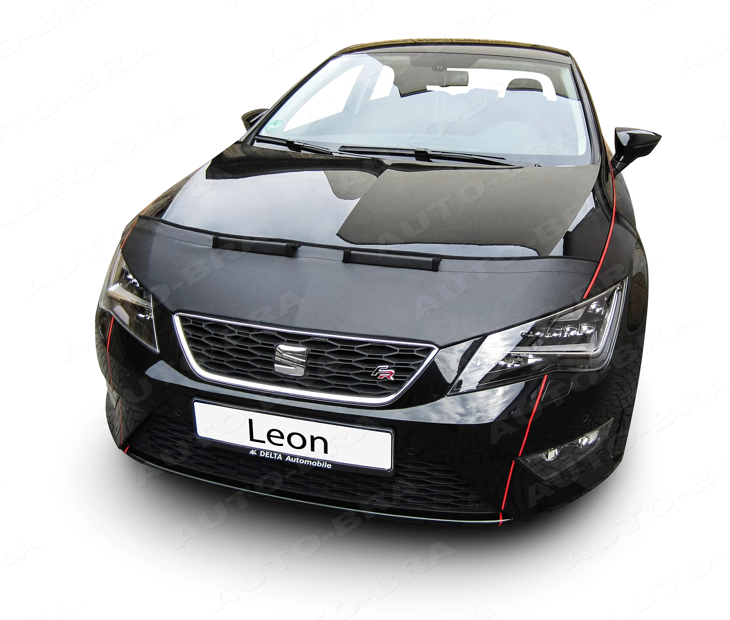 AB-00284 PROTECTOR DEL CAPO compatible con Seat Leon 5F 2012-2019 Bonnet Bra Tuning