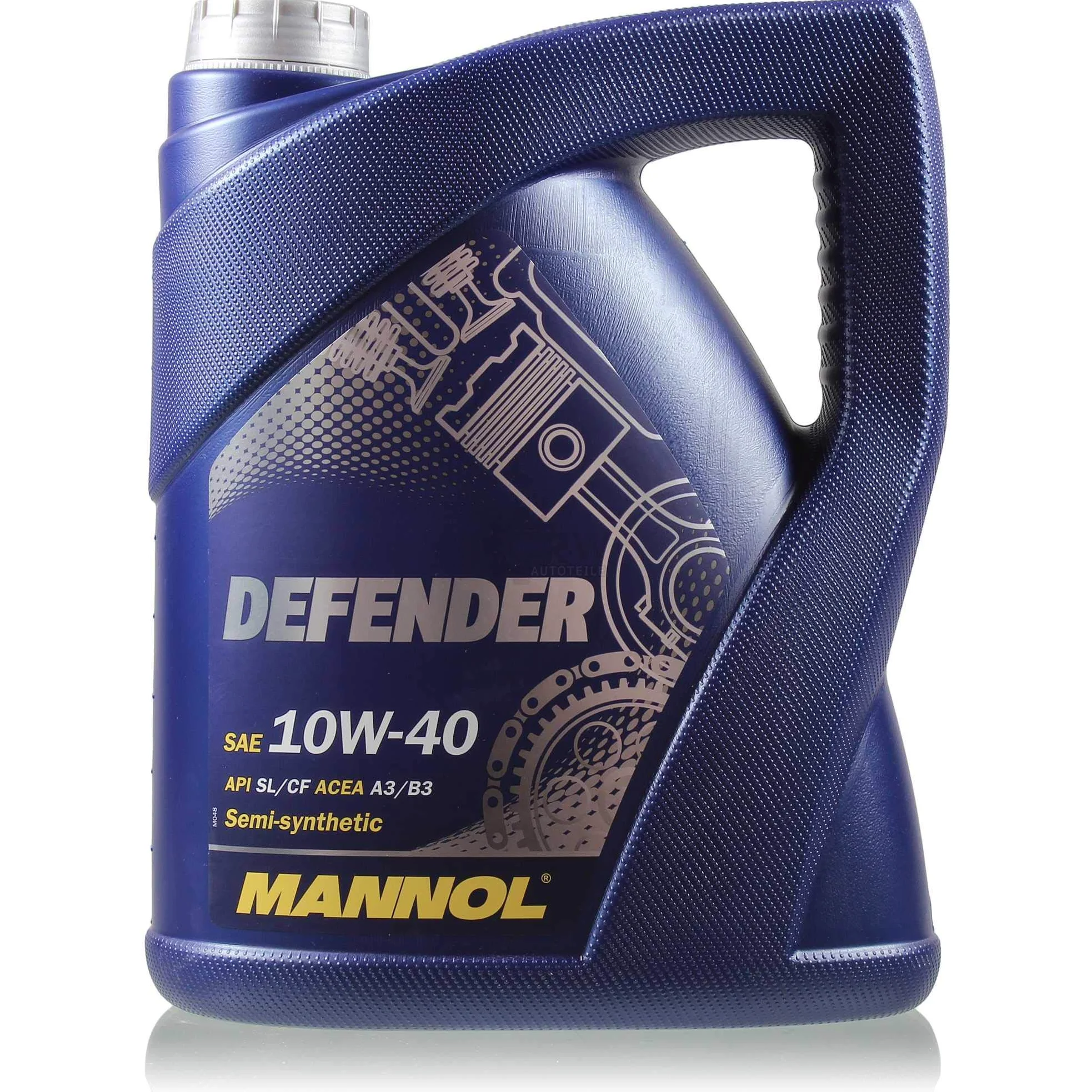 Aceite de motor Mannol Defender 10W-40 + MANN-FILTER Ssangyong Kyron GAB_ 2.7 XDI