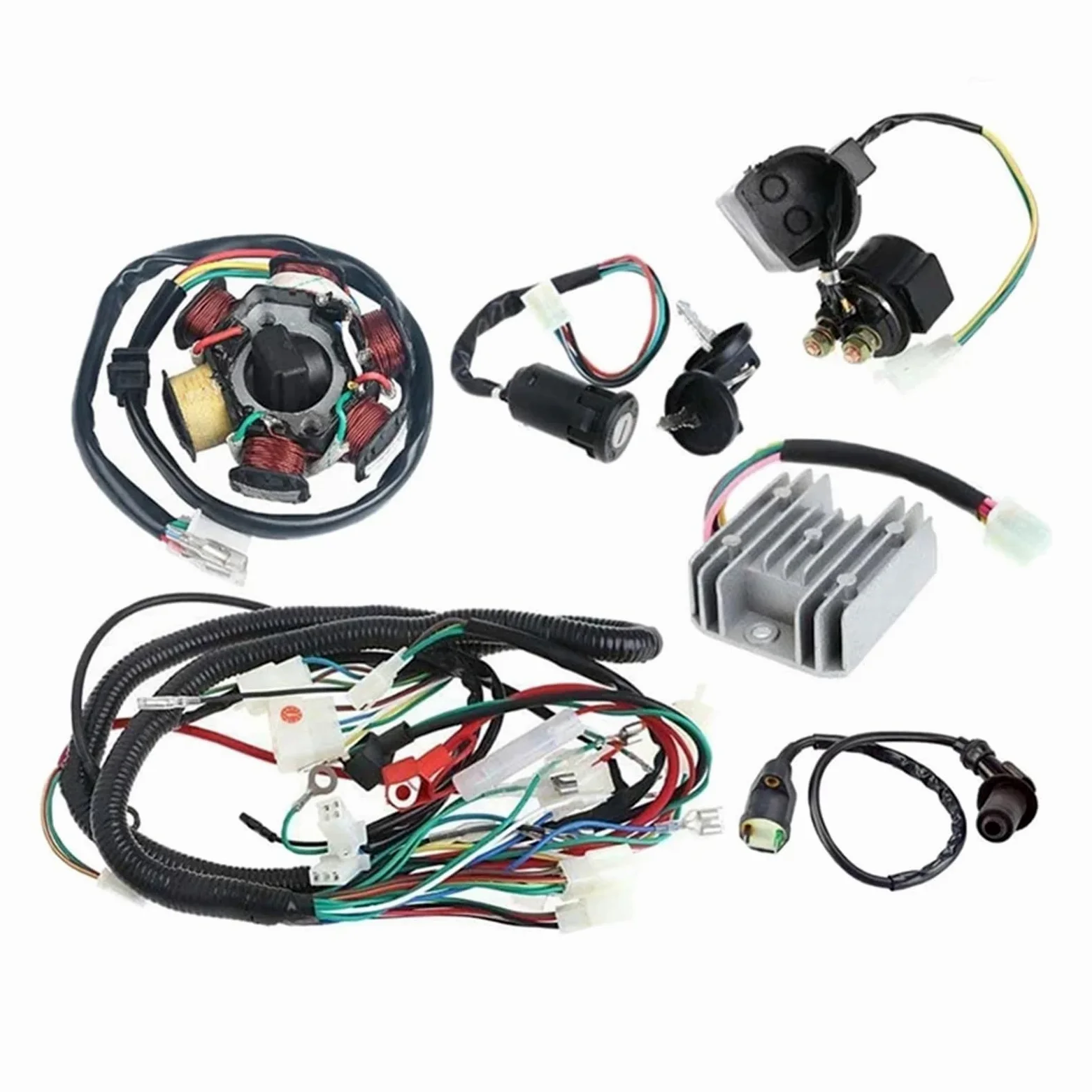 Arnés de cableado CDI para ATV GY6 150 para cc, para quad, buggy y kart