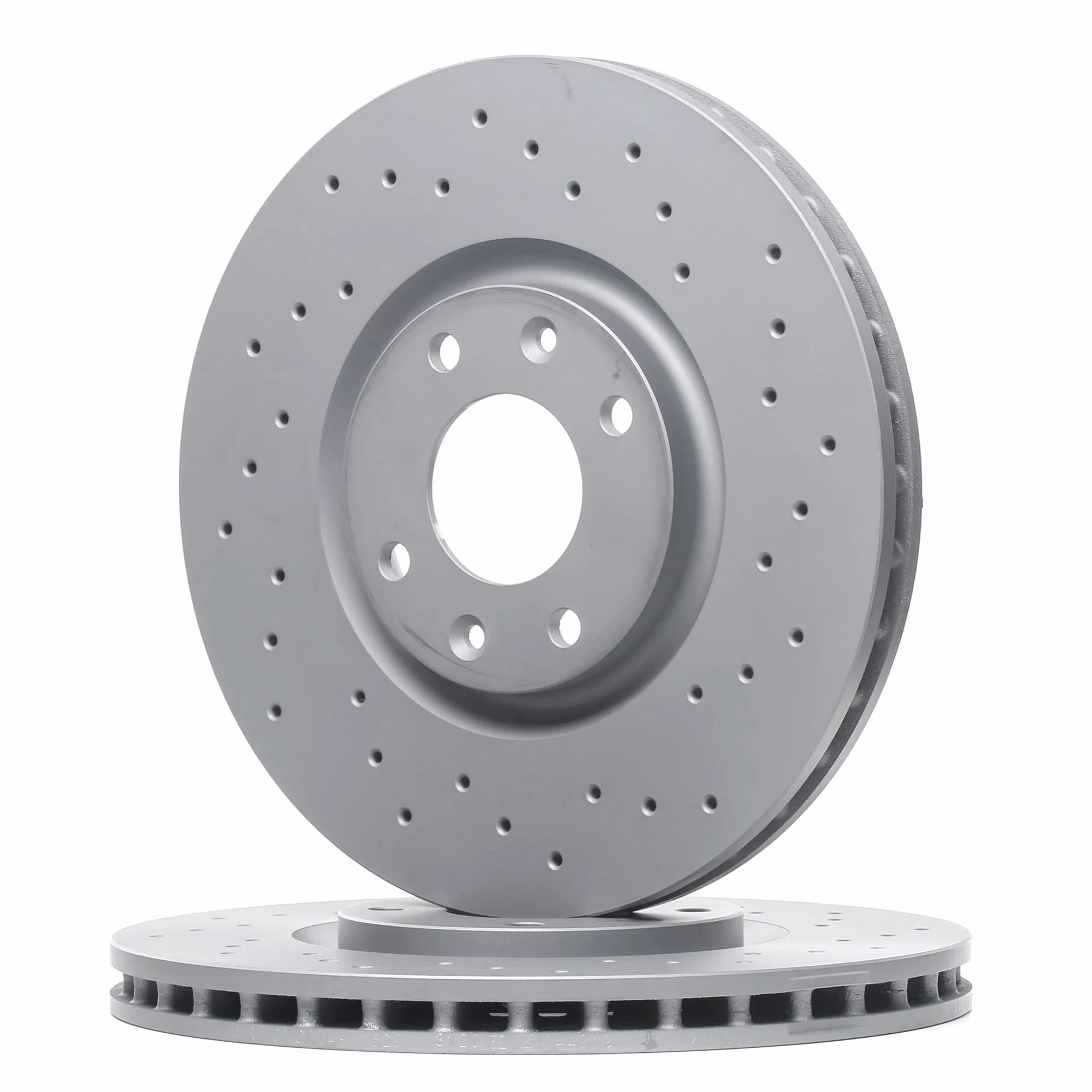 2x ZIMMERMANN Disco de freno Delantero Ø302mm Altura: 34mm Espesor: 26mm Cantidad de Taladros: 6/4 Corona de Agujeros - Ø: 108mm ventilación interna perforado 440.3120.52 Compatible con PEUGEOT