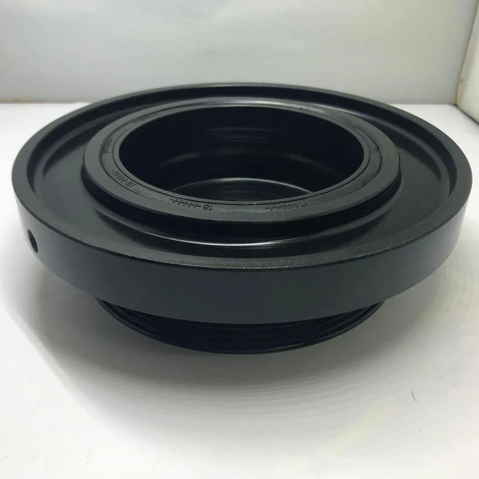 Motor del cigüeñal del cigüeñal Balanciador armónico compatible con F30 F36 F07 F10 F02 3.0L 11237573655