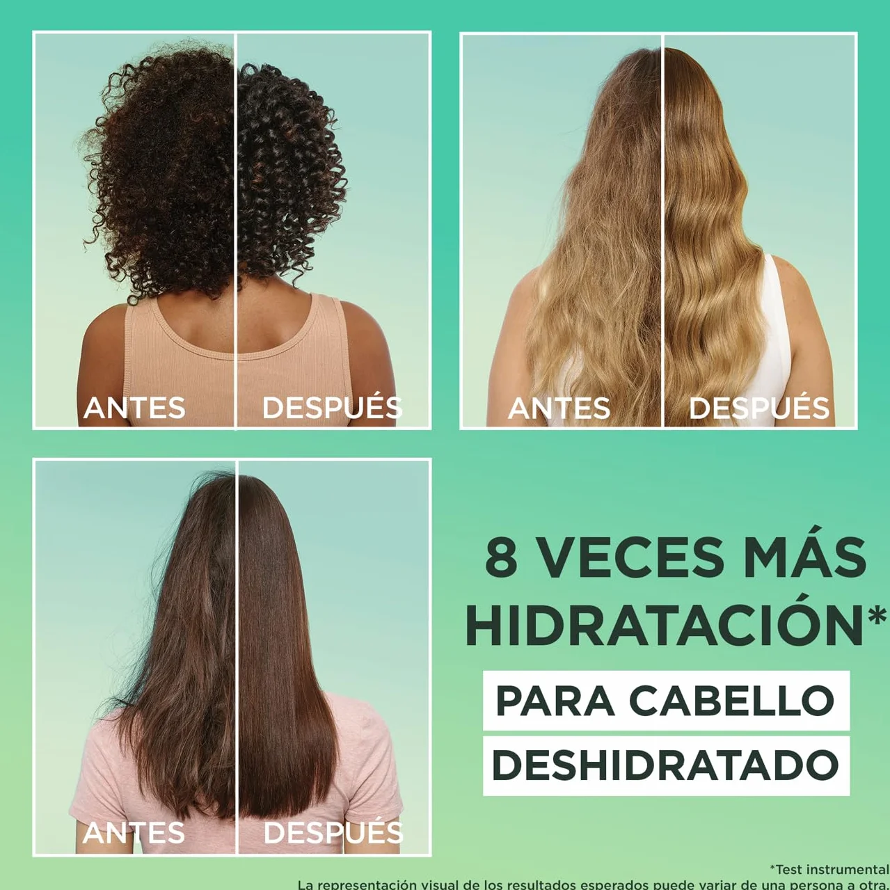 Garnier Fructis Hair Food Set Champú Acondicionador Mascarilla Pelo Normal a Seco Aloe Vera Hidratante 3 Productos
