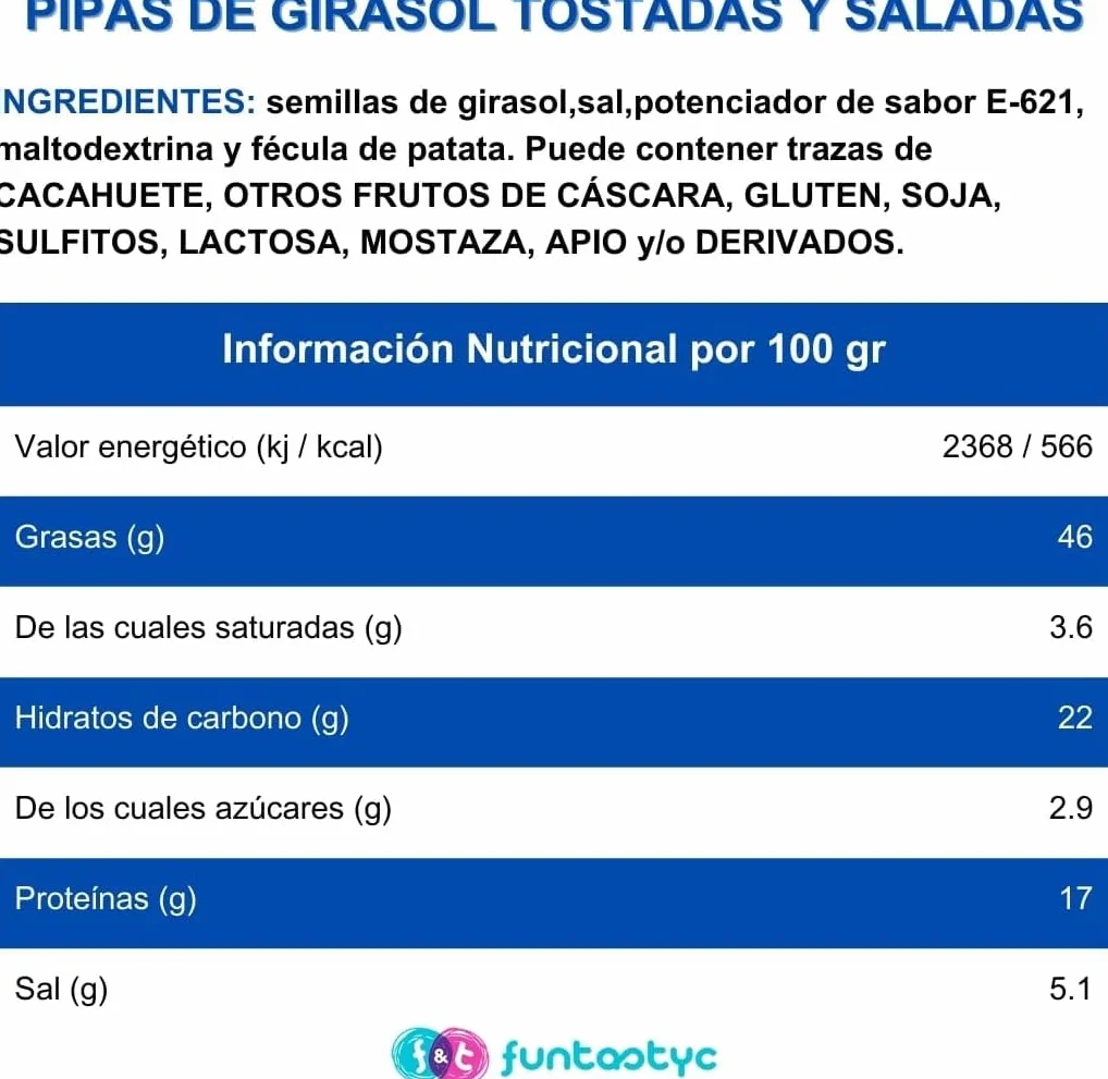 Pipas Cordobesas Pack 10x110g Sabor andaluz auténtico