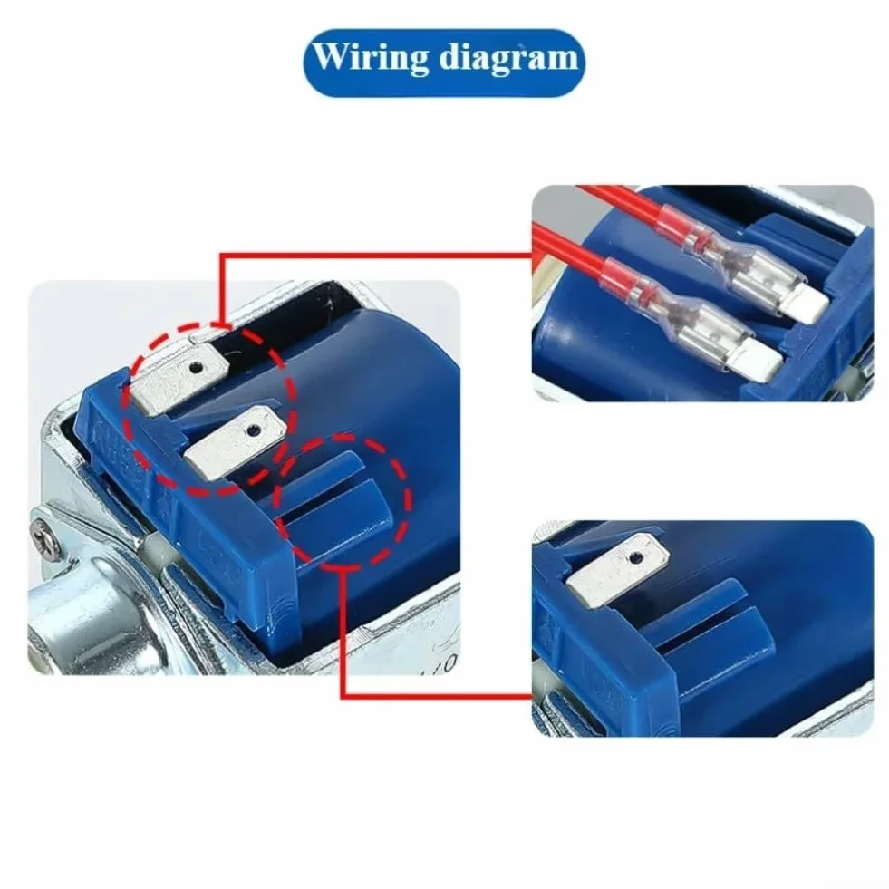Bomba electromagnética JYPC-8 para vapor para máquinas de café y dispositivos domésticos que ofrece un funcionamiento silencioso y una presión de agua confiable