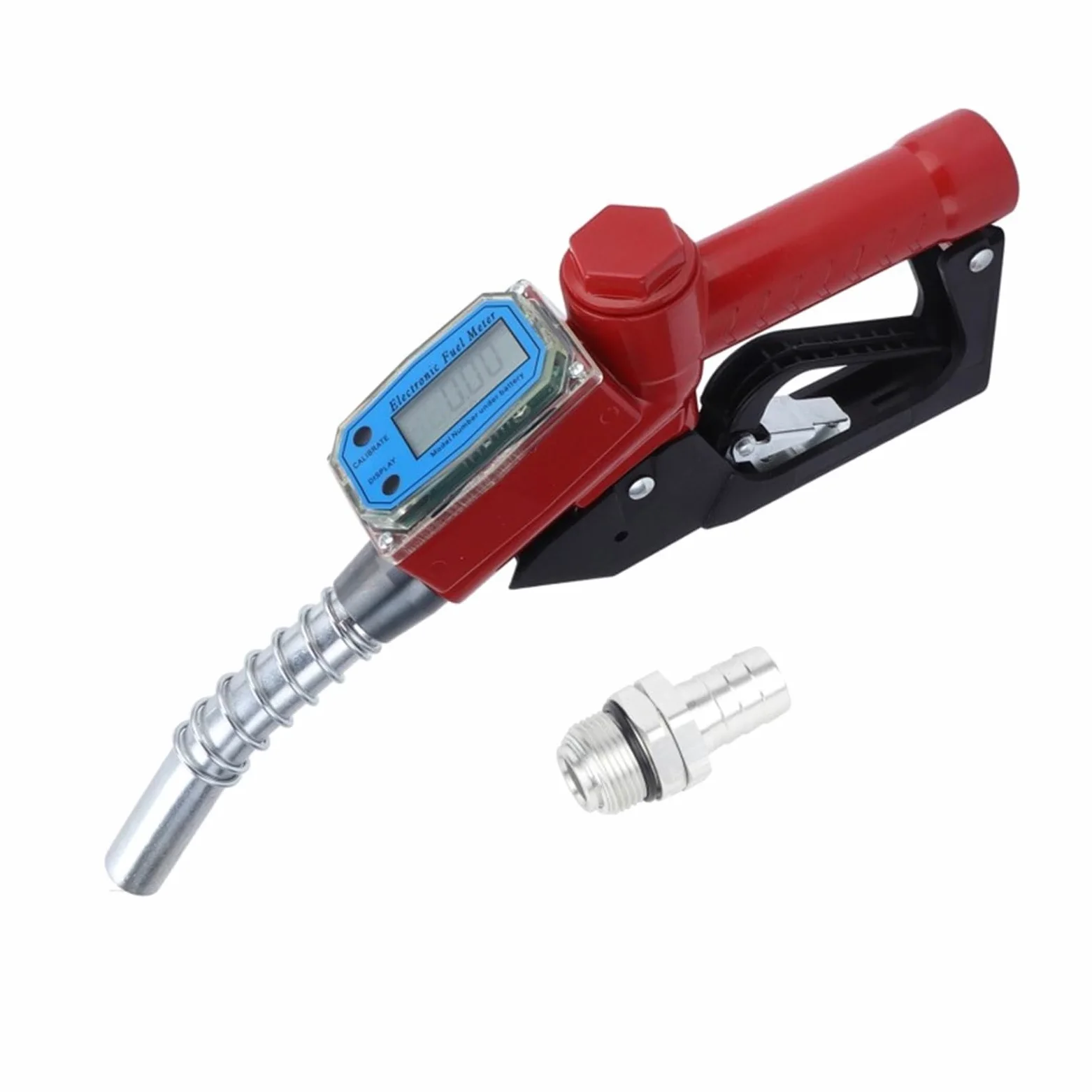 Pistola de combustible diésel con pistola de salto automática dosificadora, pistola autosellante, pistola de gasolina doméstica, cabezal de pistola de aceite dosificadora electrónica para aceite de tr