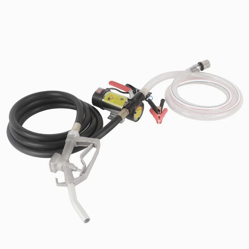 Bomba de aceite autocebante eléctrica, 50 L/min bomba de transferencia automática