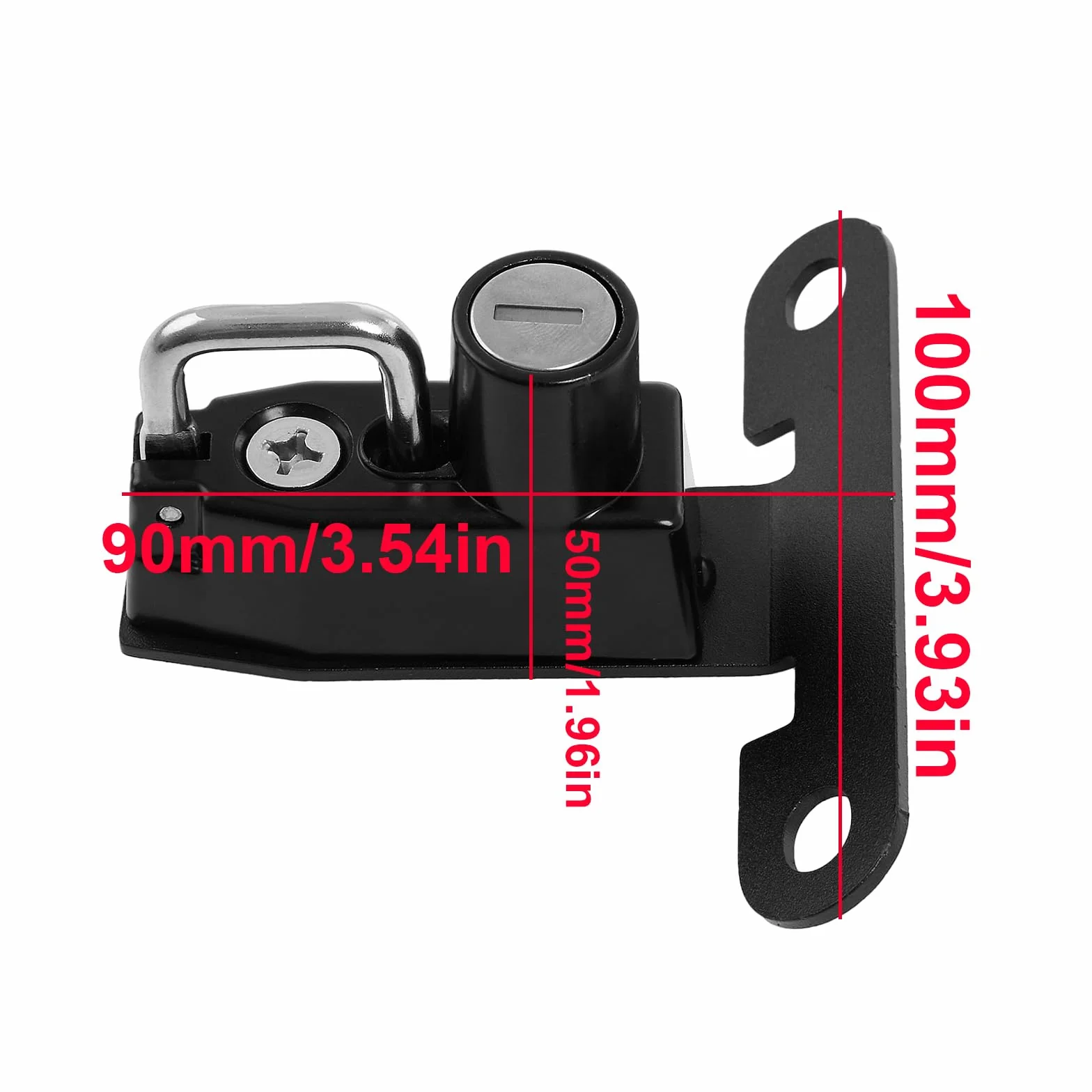 Candado para casco de motocicleta compatible con Honda REBEL CMX250/300/500 2017-2026 Soporte de acero para casco de gancho antirrobo para motocicletas