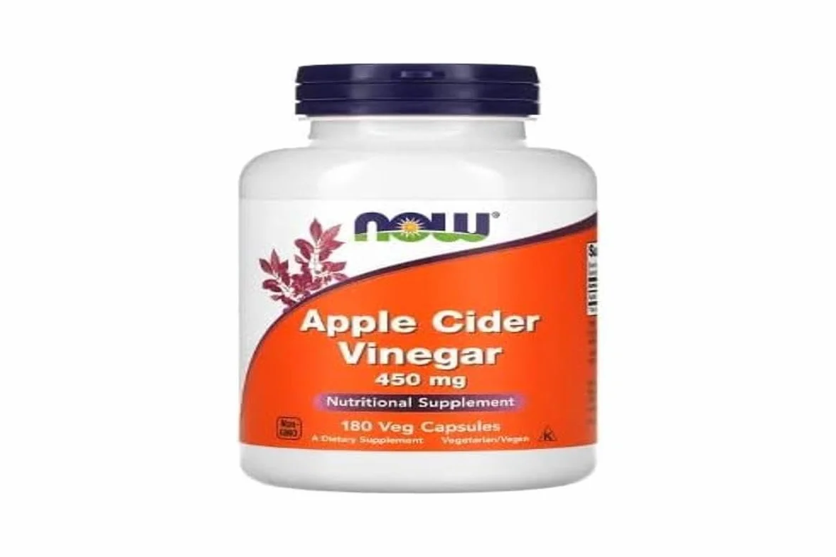 Now Foods sidra de manzana vinagre 450 mg 180 cápsulas