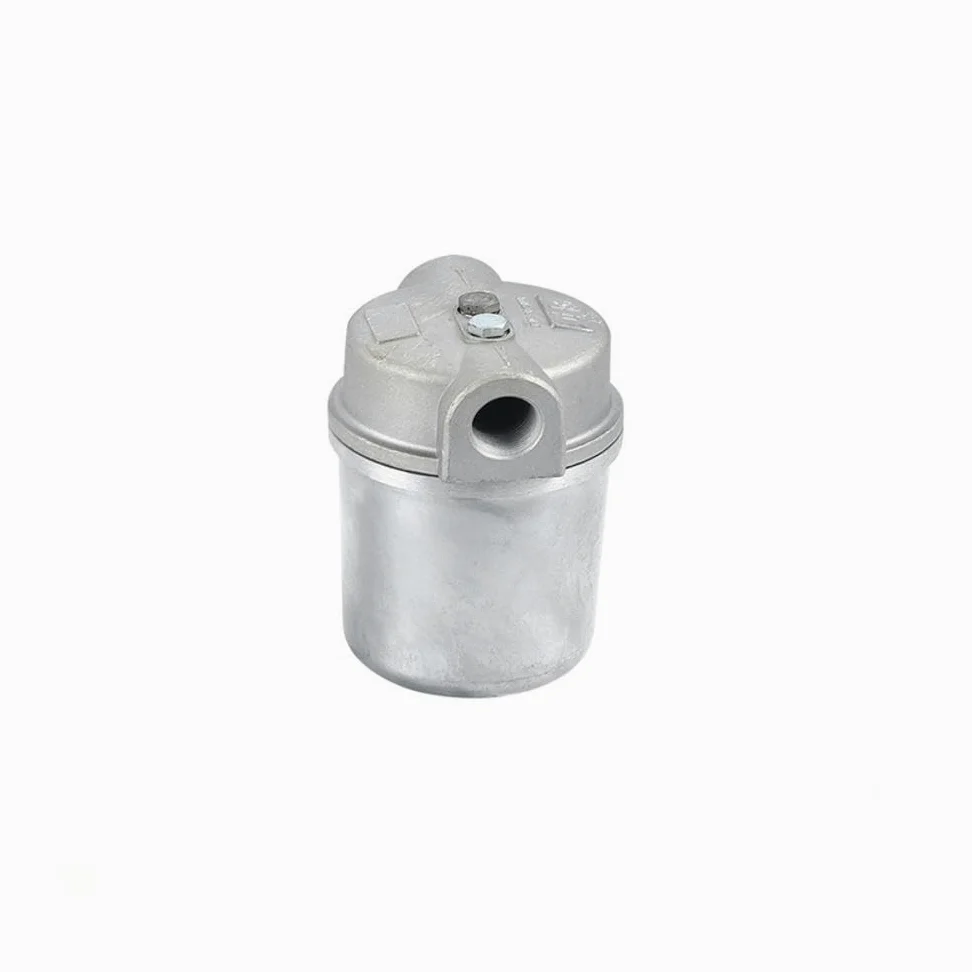 L (3/4Rp) Filtro de combustible en línea para quemador diesel - Filtro de filtro de aceite de repuesto con depósito de caldera para mujer, asegura la bomba de aceite del quemador y promueve la