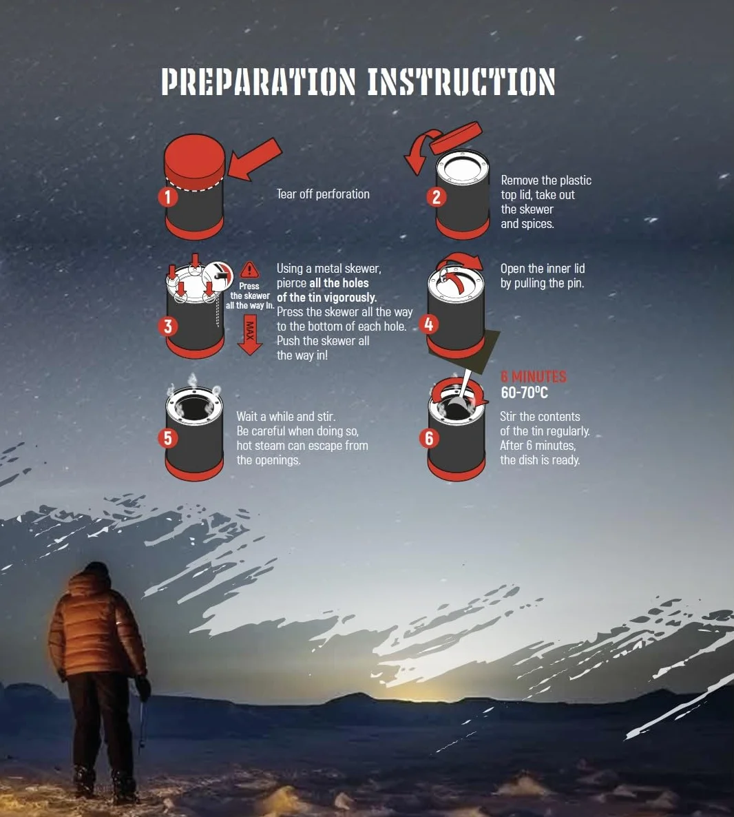 Skyfood Beef Strogonow Self-Heating Dish
