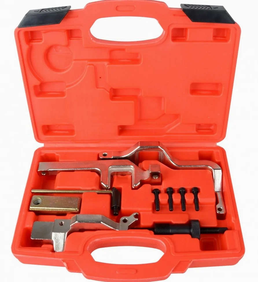 Kit Calado Distribución compatible con Mini N12 N14 R55 R56 1.4 1.6 16V Bloqueo Cigüeñal Árbol Levas Tensor Cadena