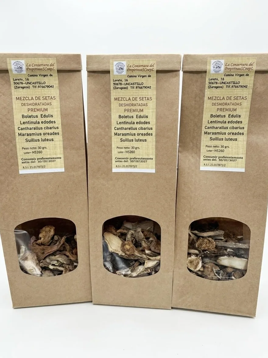 Pack 3x Mezcla de Setas Deshidratadas Premium 90g 5 Variedades Gourmet