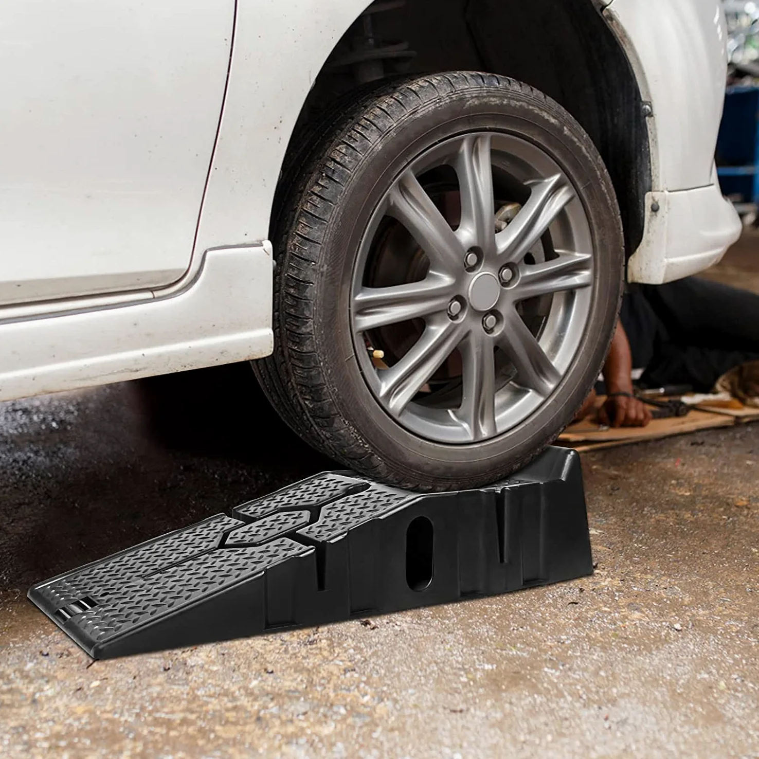 Rampas de plastico para levantar coche 2.5 toneladas (2500kg)