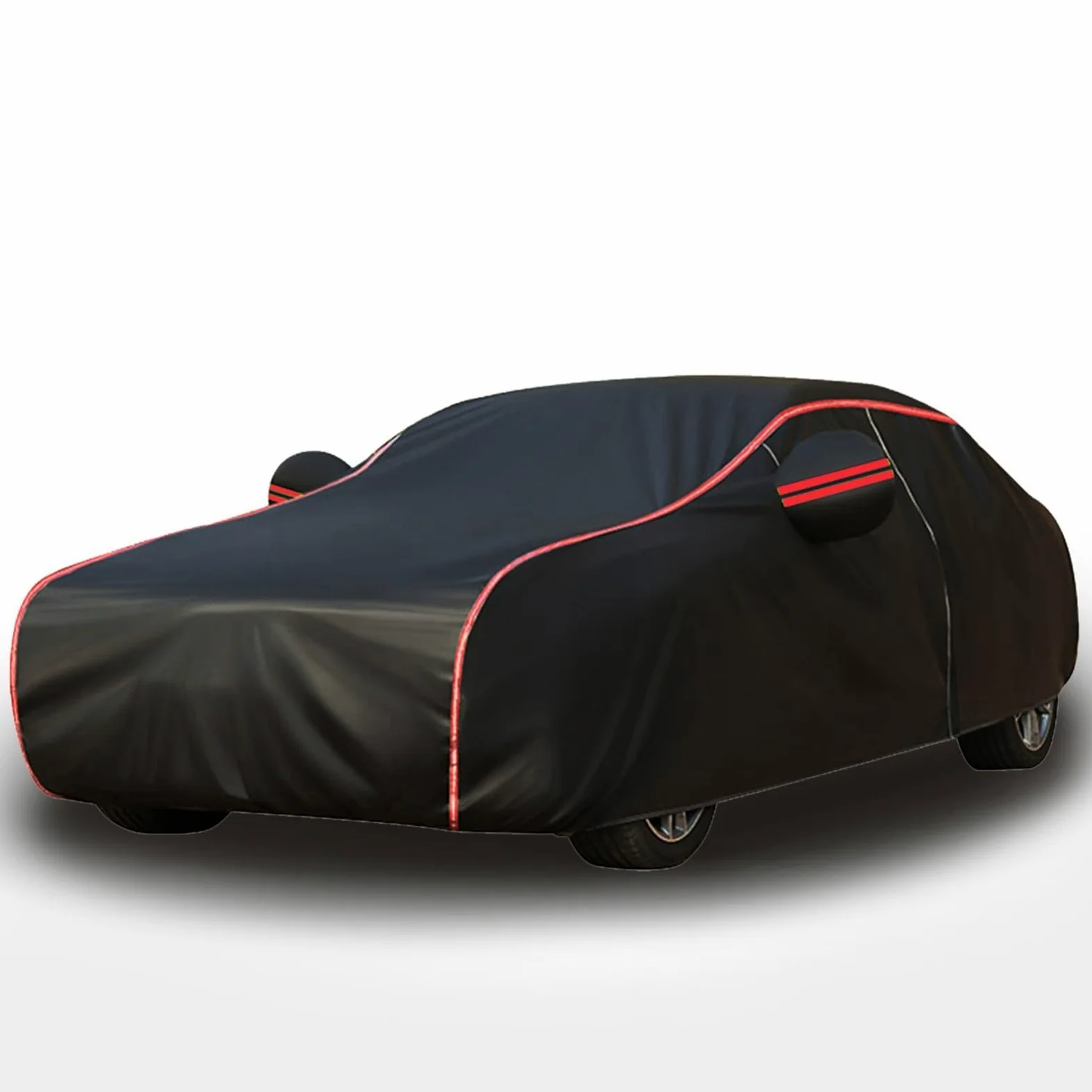 Funda Coche Exterior para Honda Civic Sedan/Coupe (1995-2025), Funda para Coche Exterior Impermeable, Funda de Coche Exterior Antigranizo, Cubre Coches Exterior Antipolvo Antirayones Anti-UV(3,With Co