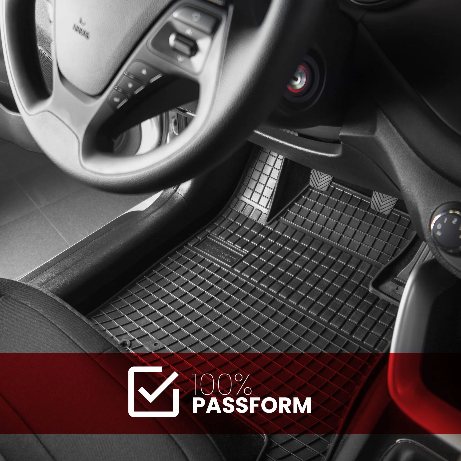 MOTOS Set de Alfombrillas de Goma y Alfombrillas de Maletero para Renault Megane IV Desde 2016 Mejora la Comodidad de Tus Viajes con la Alfombrilla Antideslizante para Coche ElToro- Alfombrillas para