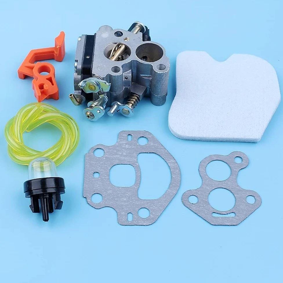 Carburador desbrozadora Carburador de motocicleta para McCulloch CS380 CS340 CS 340 380, pieza palanca interruptor motosierra, carburador, filtro aire, bombilla cebadora, kit línea combustible